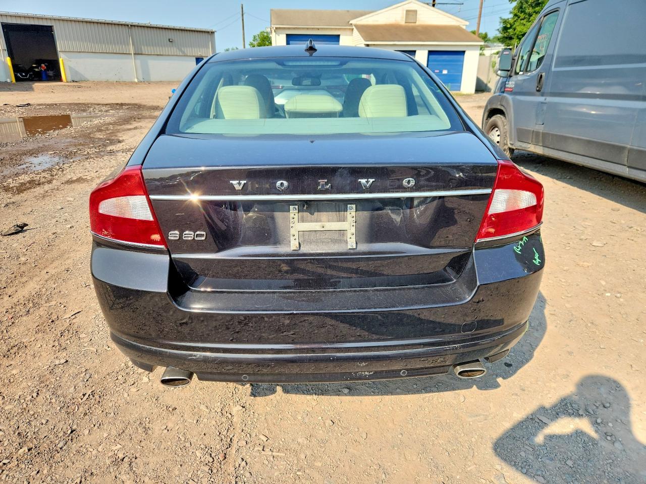 2012 Volvo S80 3.2 Black vin: YV1940ASXC1157927