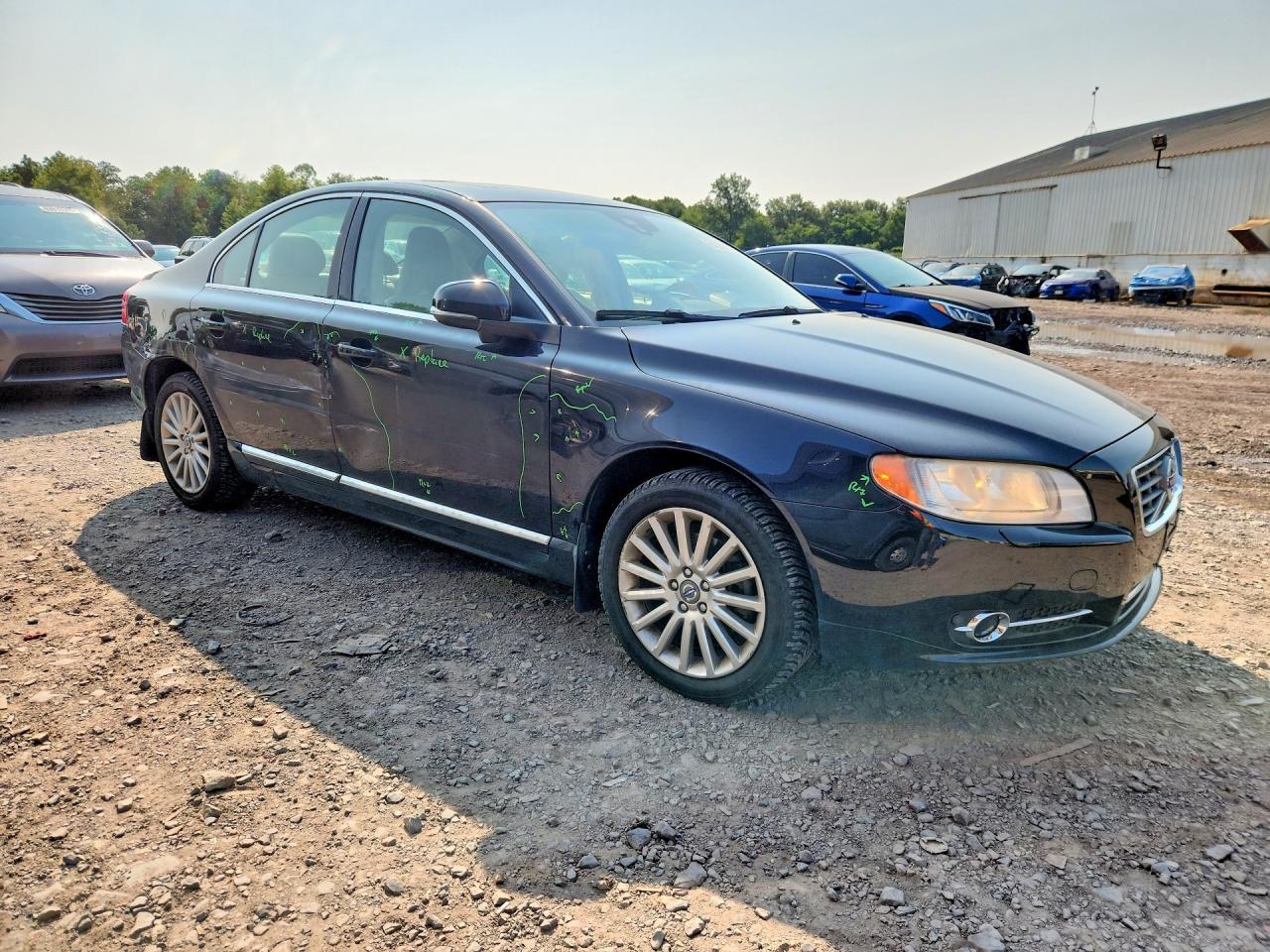 2012 Volvo S80 3.2 Black vin: YV1940ASXC1157927