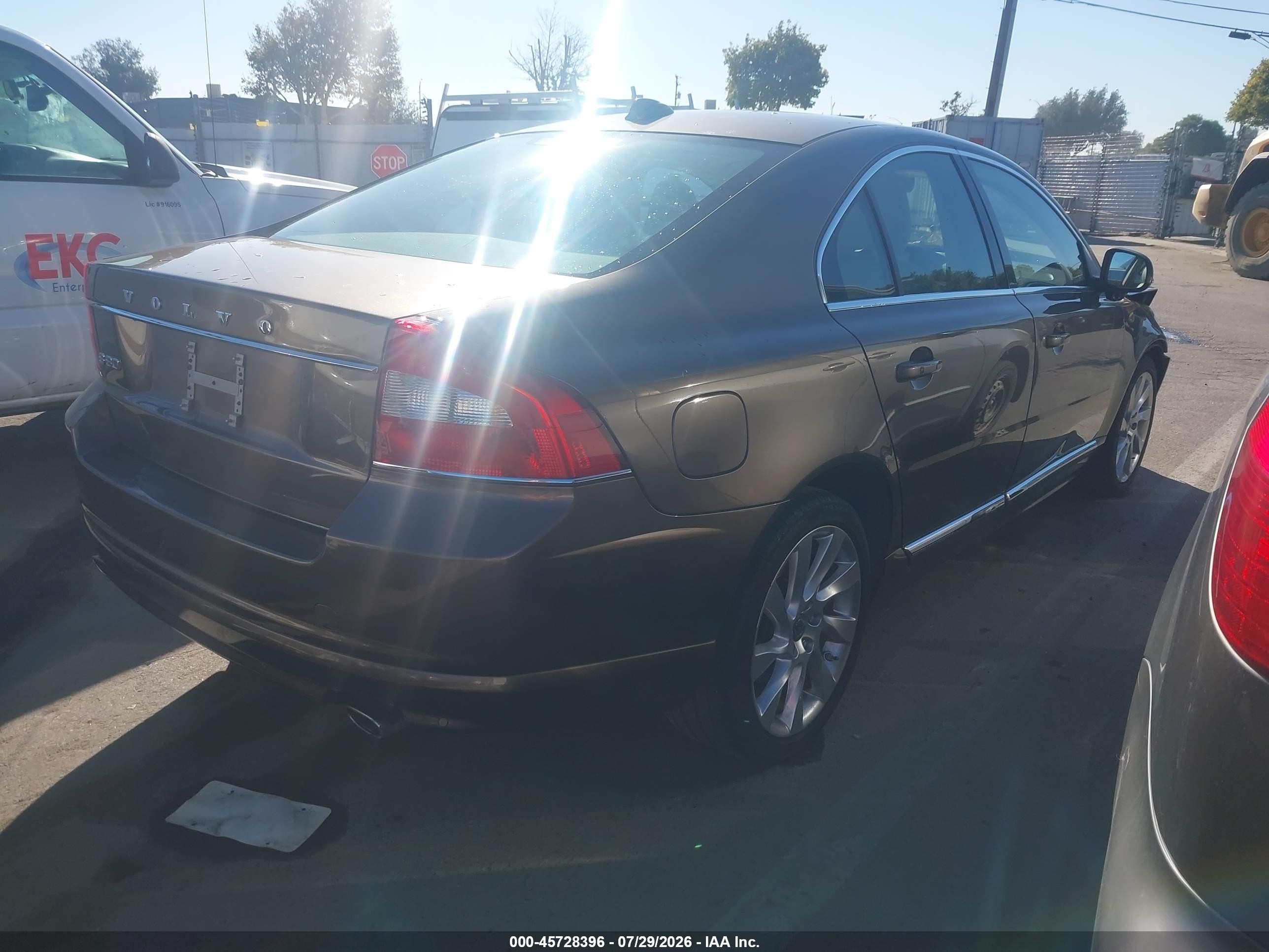 2013 Volvo S80 3.2l/3.2l Platinum/3.2l Premier Plus Brown vin: YV1940ASXD1172056
