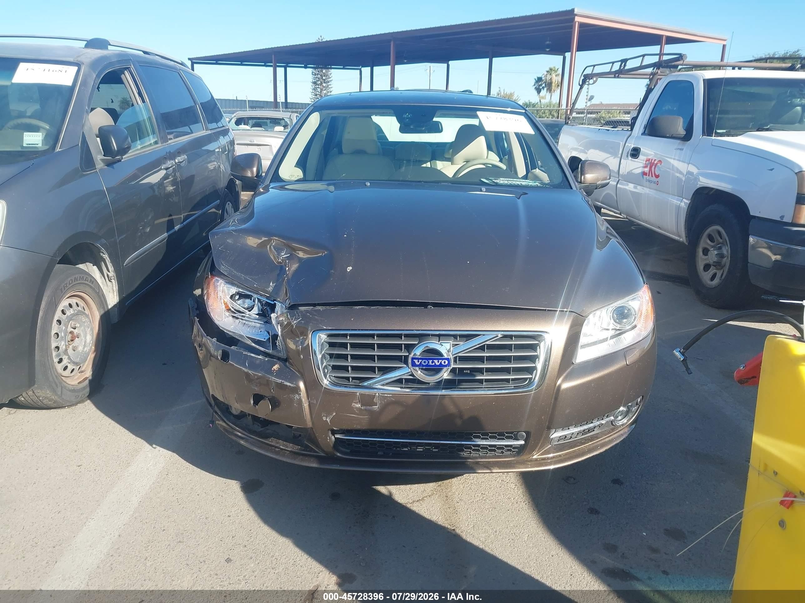 2013 Volvo S80 3.2l/3.2l Platinum/3.2l Premier Plus Brown vin: YV1940ASXD1172056