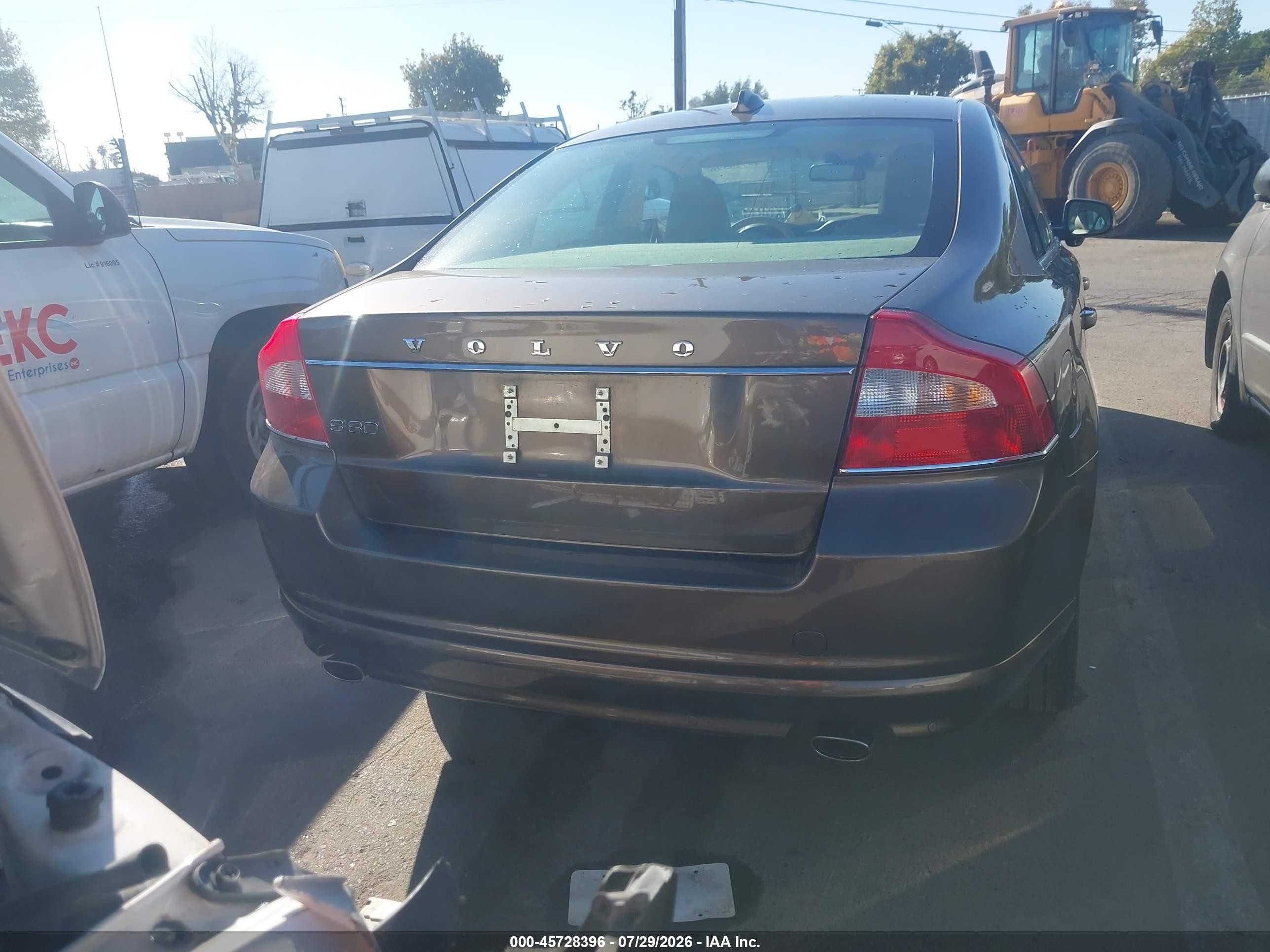 2013 Volvo S80 3.2l/3.2l Platinum/3.2l Premier Plus Brown vin: YV1940ASXD1172056
