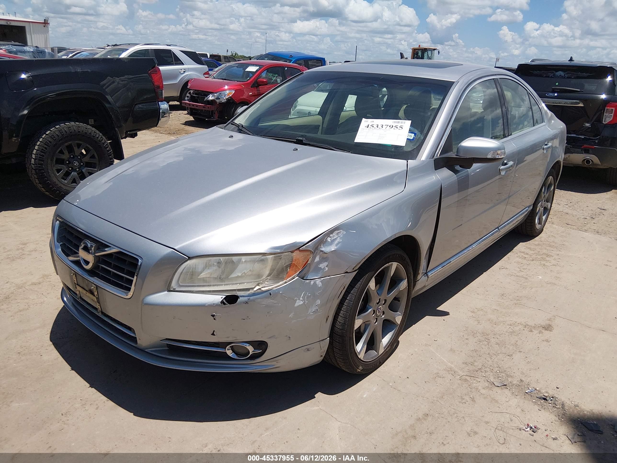 2011 Volvo S80 3.2 Silver vin: YV1952AS0B1143414