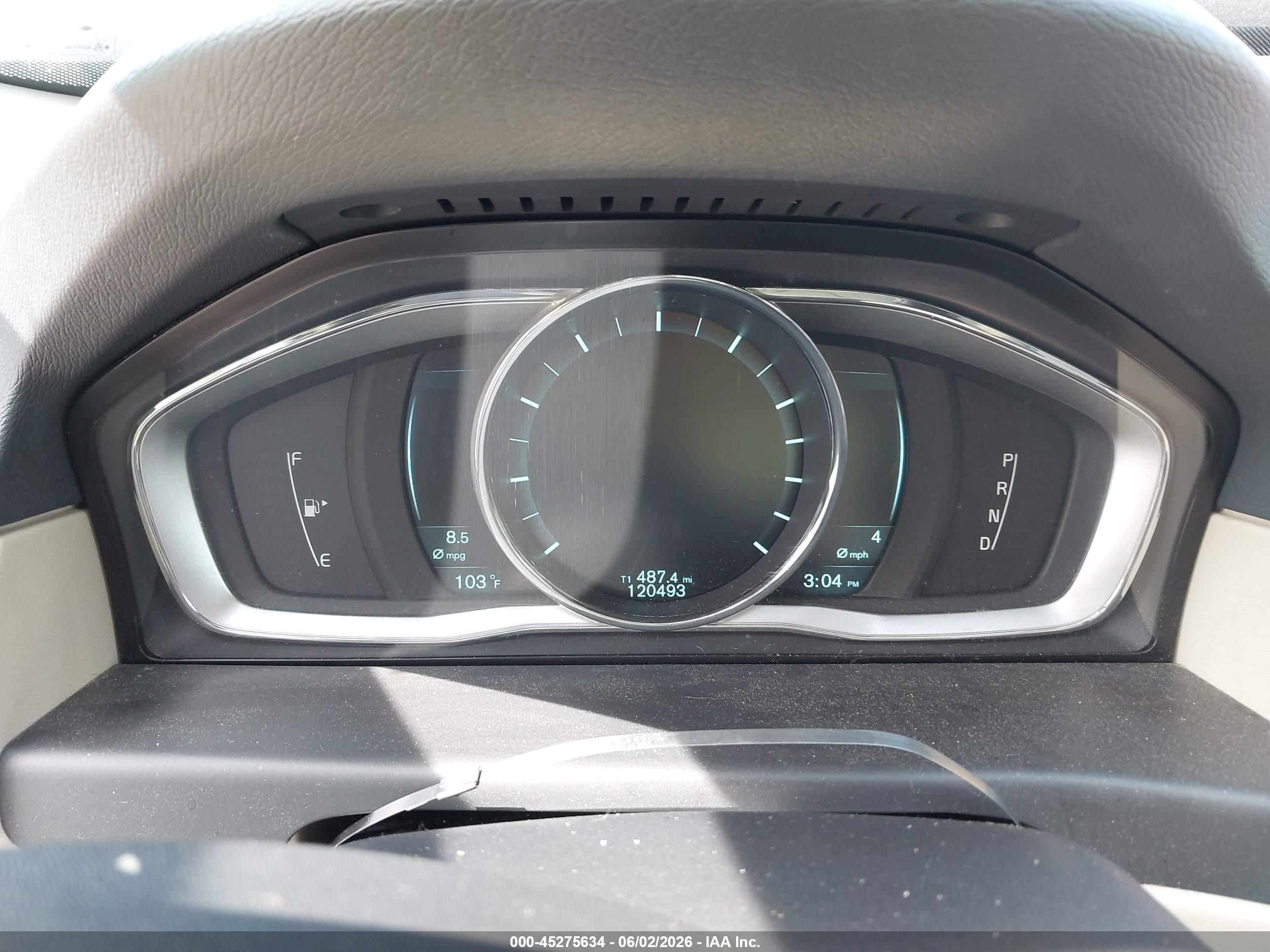 2014 Volvo S80 3.2 Platinum White vin: YV1952AS0E1180631