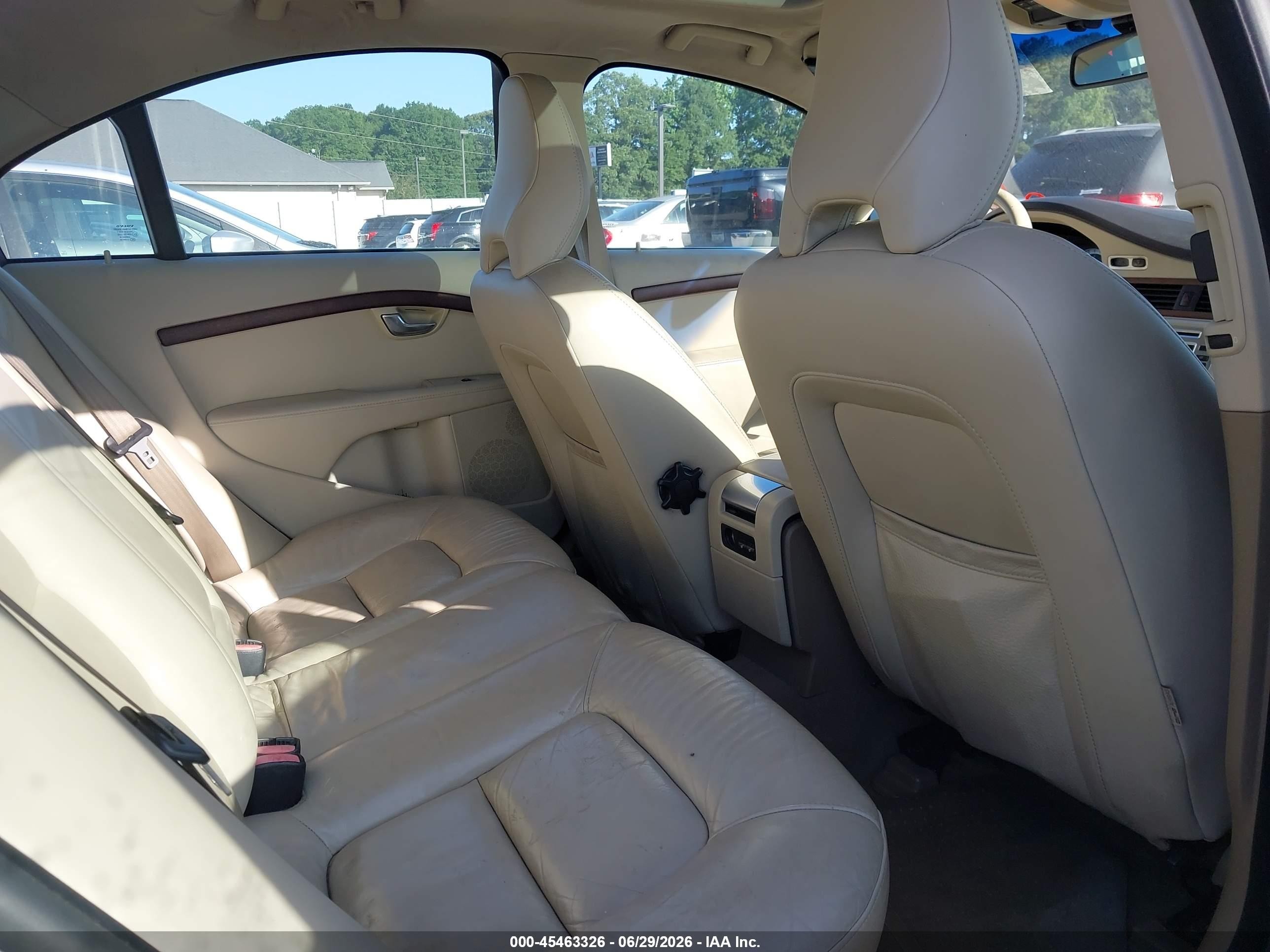 2011 Volvo S80 3.2l White vin: YV1952AS1B1140165