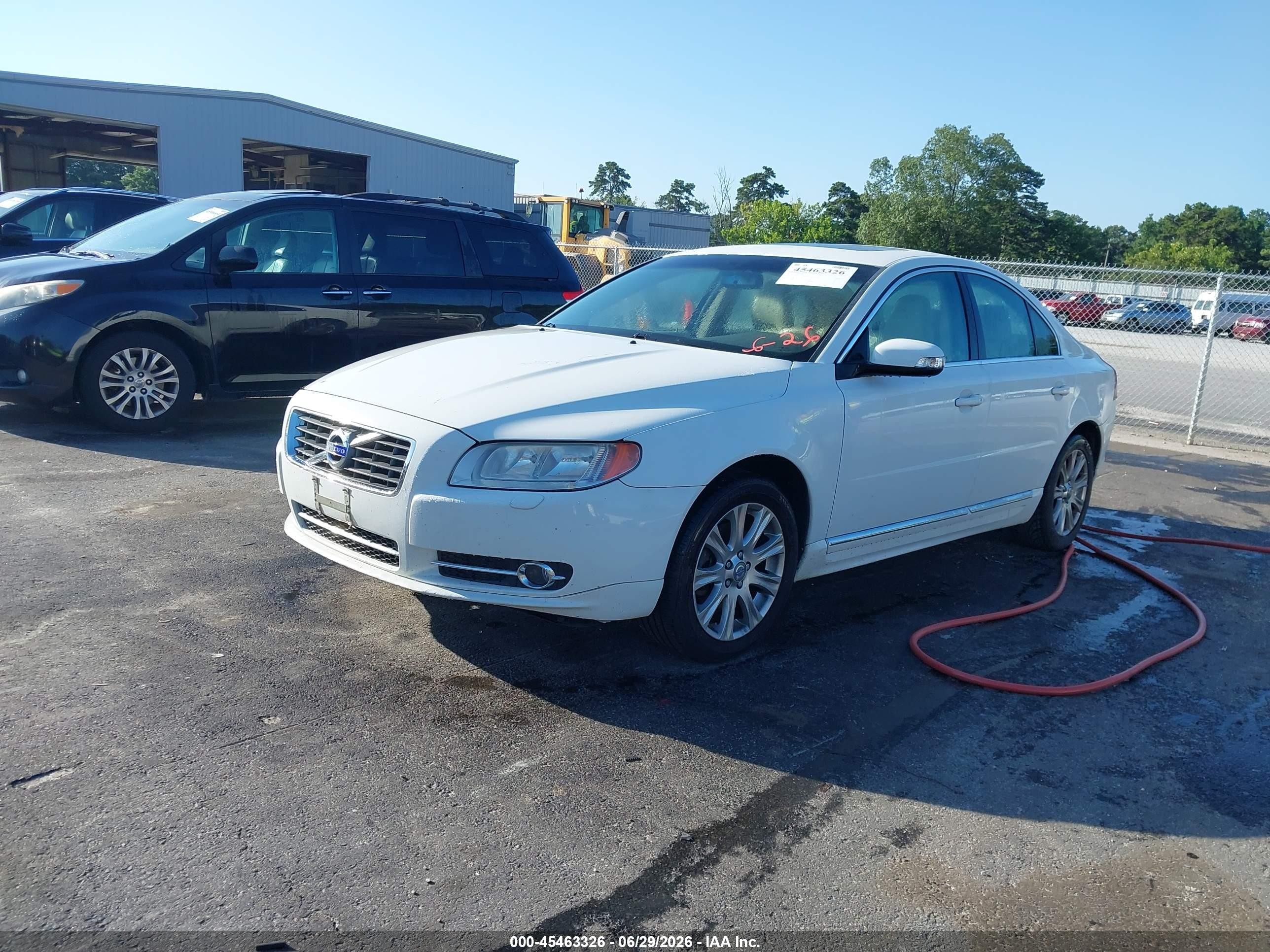 2011 Volvo S80 3.2l White vin: YV1952AS1B1140165