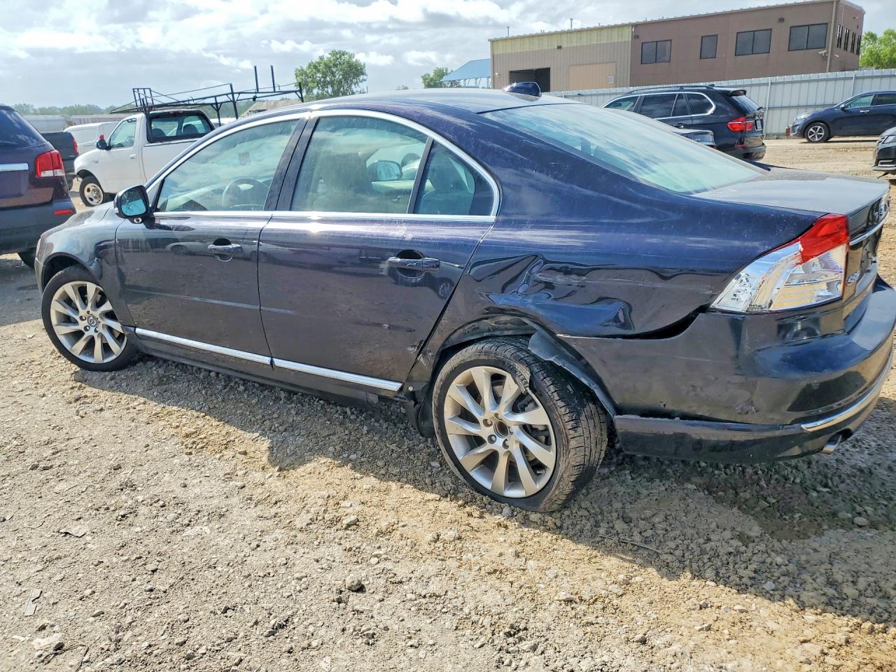 2014 Volvo S80 3.2 Blue vin: YV1952AS1E1180783