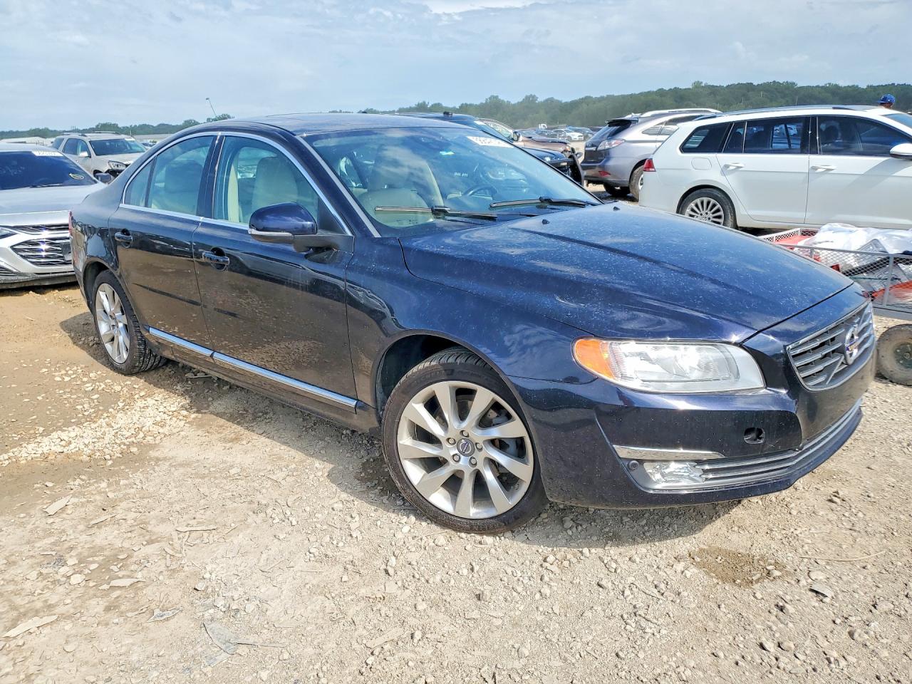 2014 Volvo S80 3.2 Blue vin: YV1952AS1E1180783