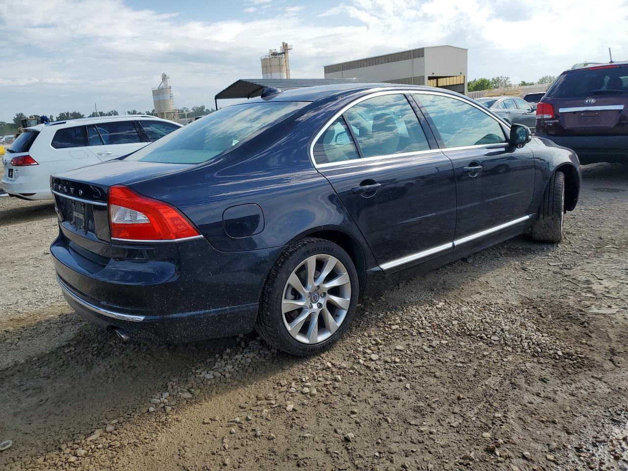 2014 Volvo S80 3.2 Blue vin: YV1952AS1E1180783