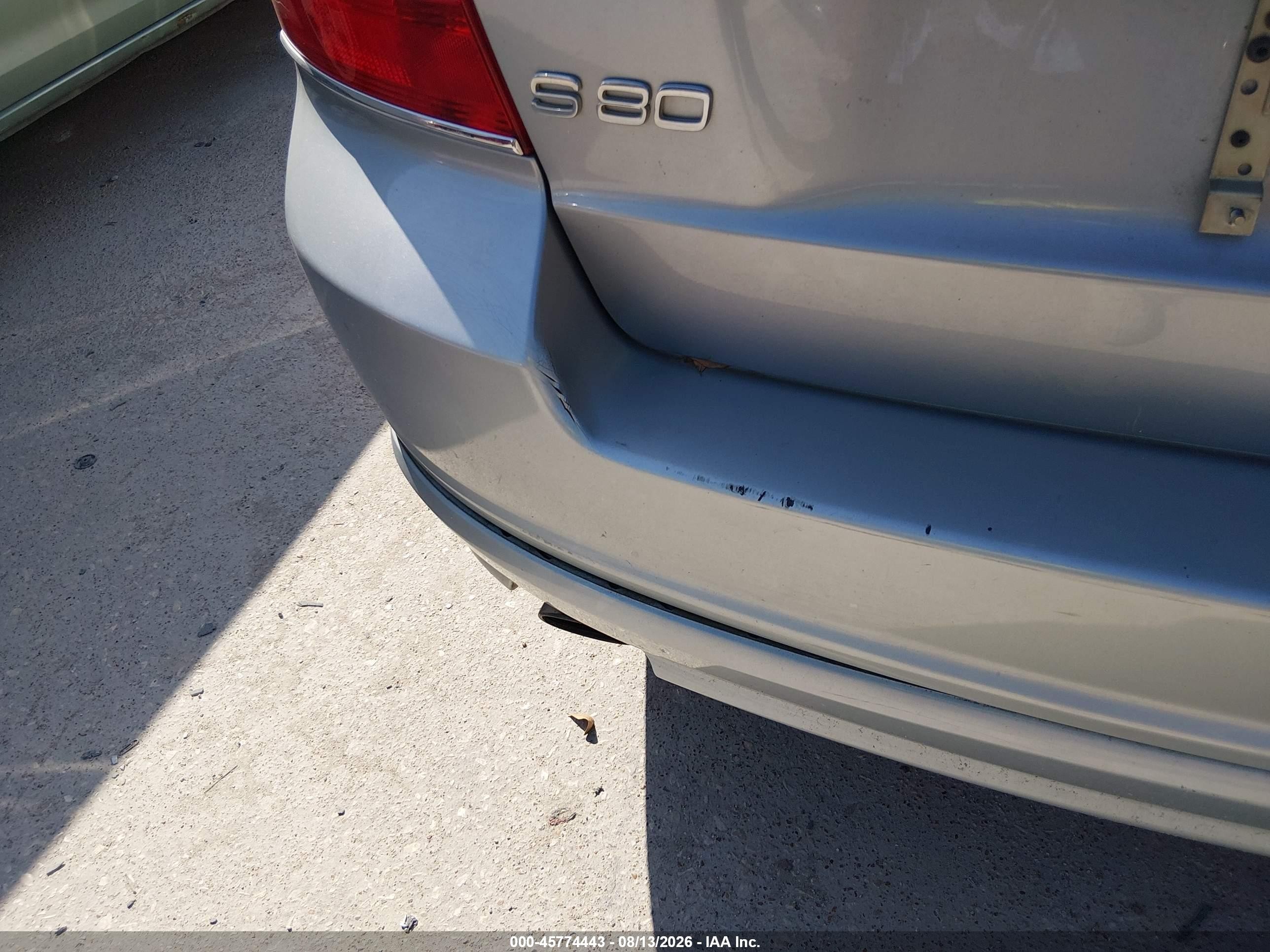 2011 Volvo S80 3.2 Silver vin: YV1952AS3B1137476