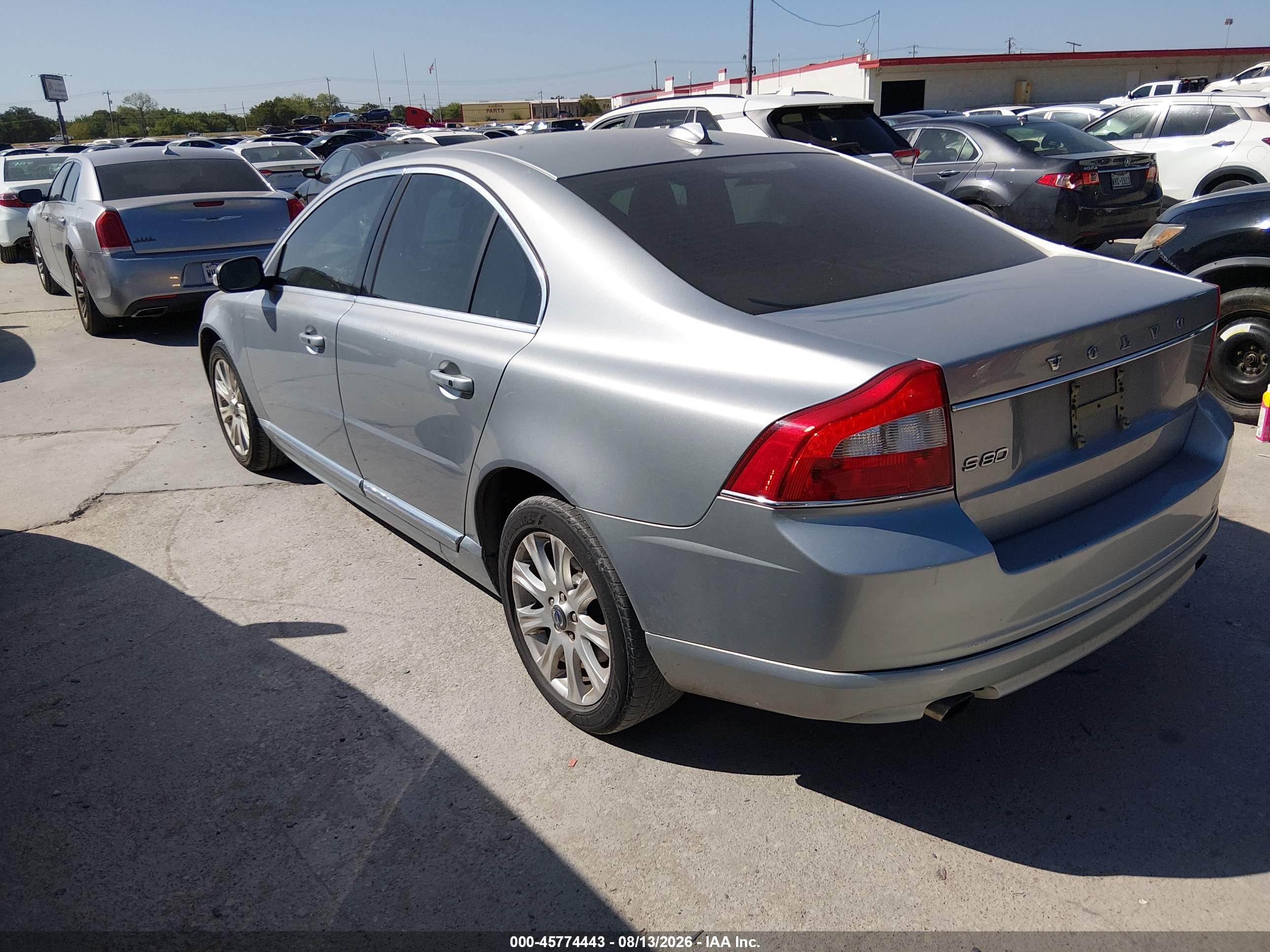 2011 Volvo S80 3.2 Silver vin: YV1952AS3B1137476