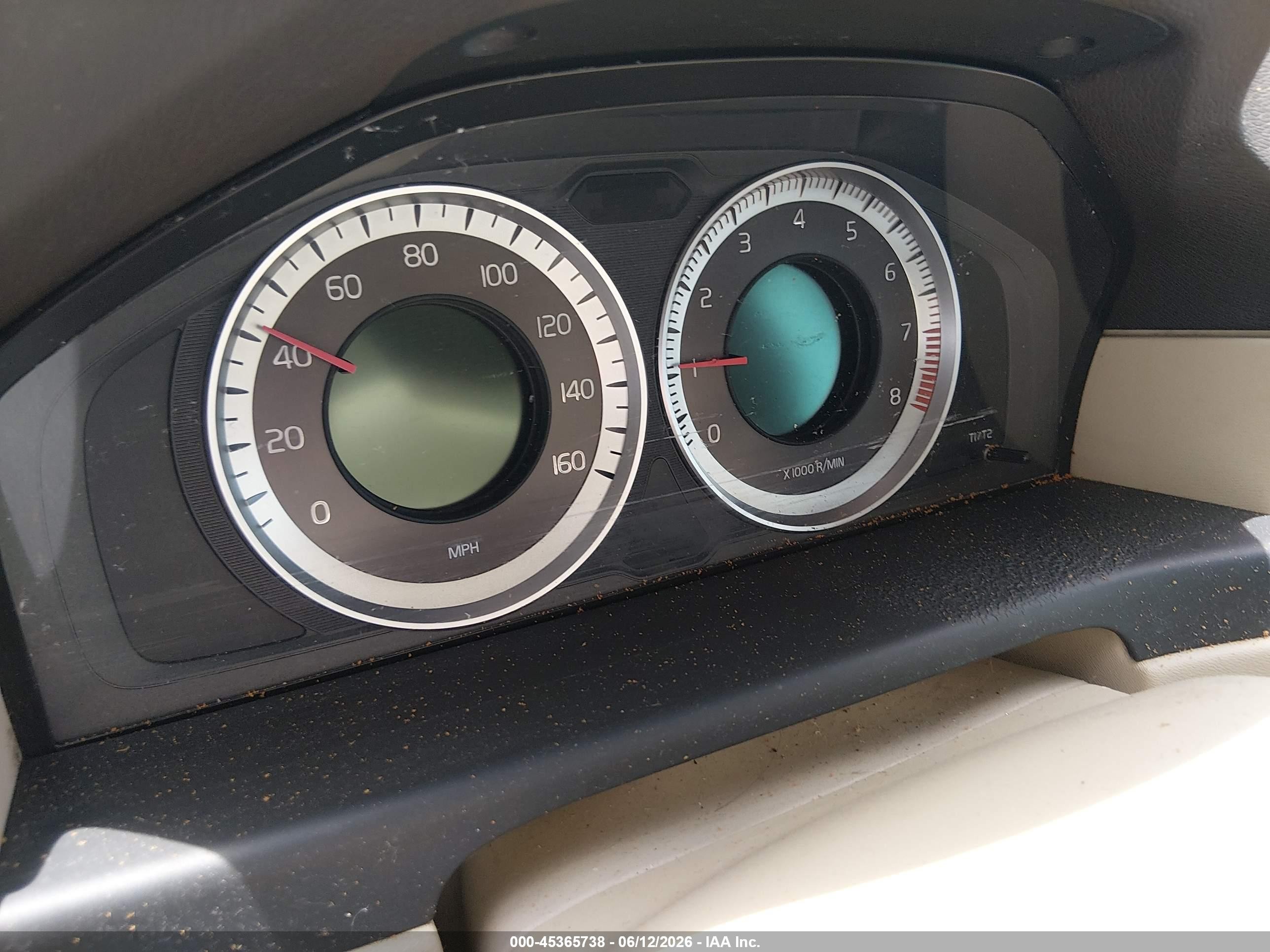 2012 Volvo S80 3.2l/3.2l Platinum/3.2l Premier Plus White vin: YV1952AS3C1159771