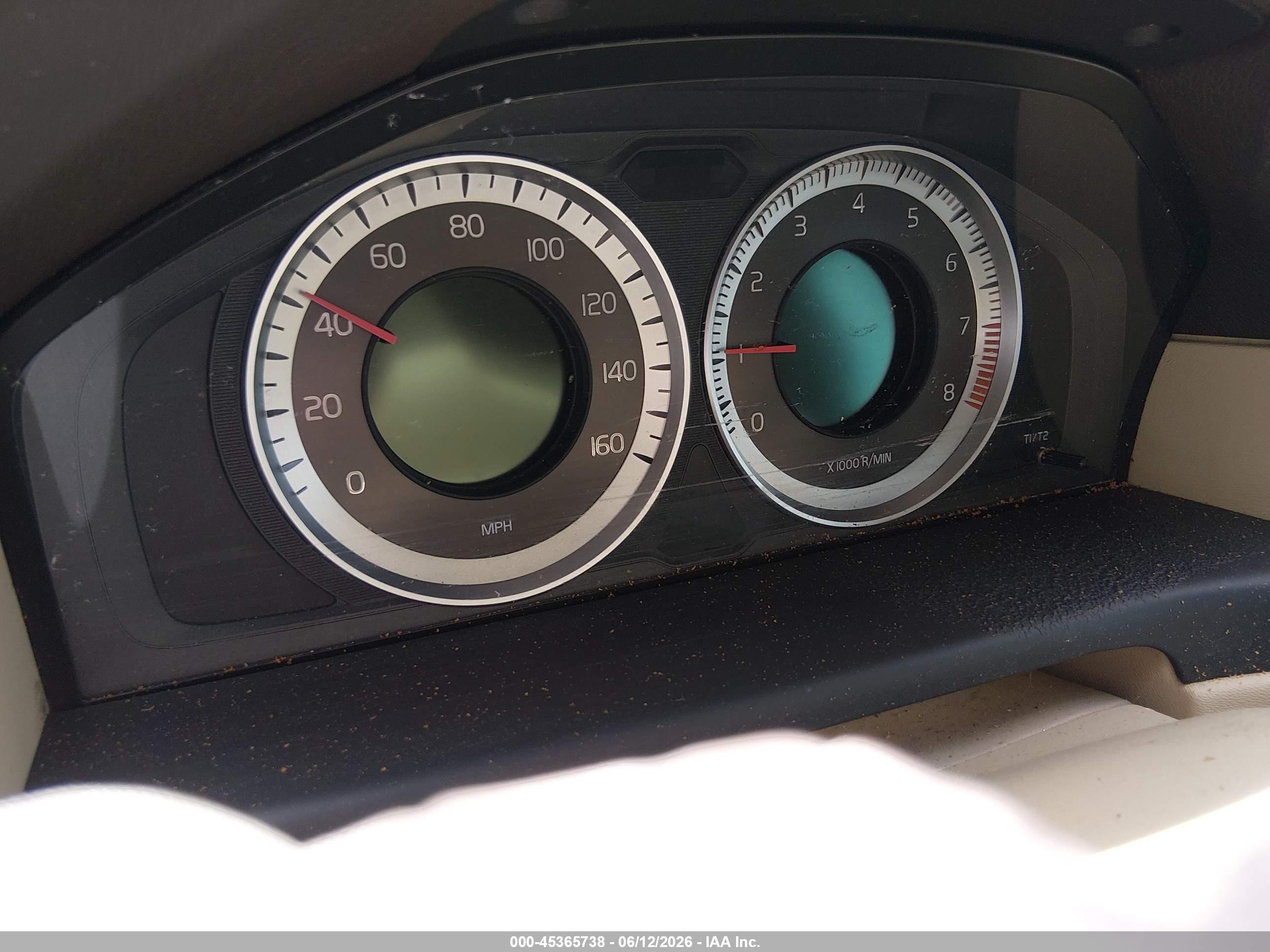 2012 Volvo S80 3.2l/3.2l Platinum/3.2l Premier Plus White vin: YV1952AS3C1159771