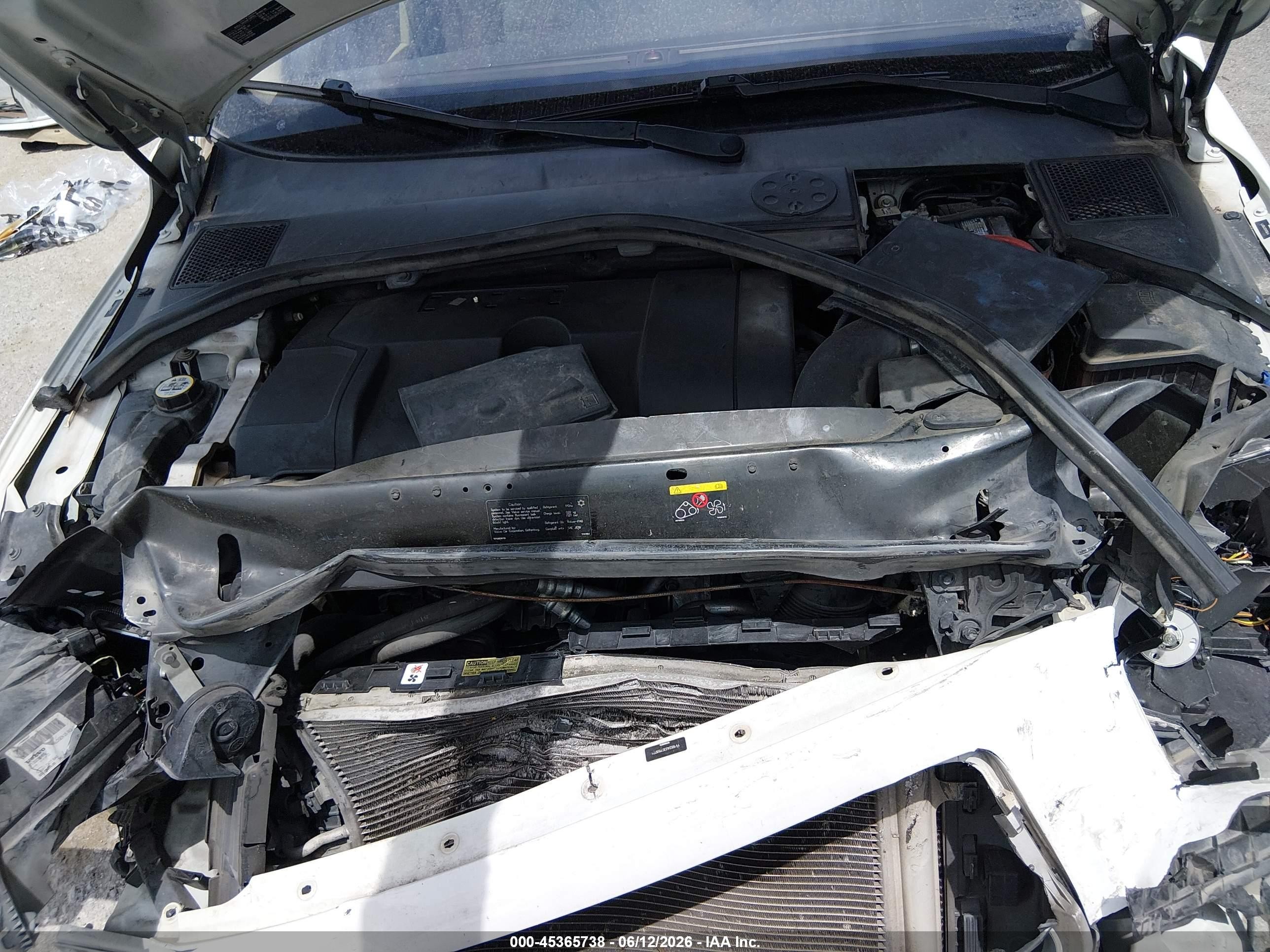 2012 Volvo S80 3.2l/3.2l Platinum/3.2l Premier Plus White vin: YV1952AS3C1159771