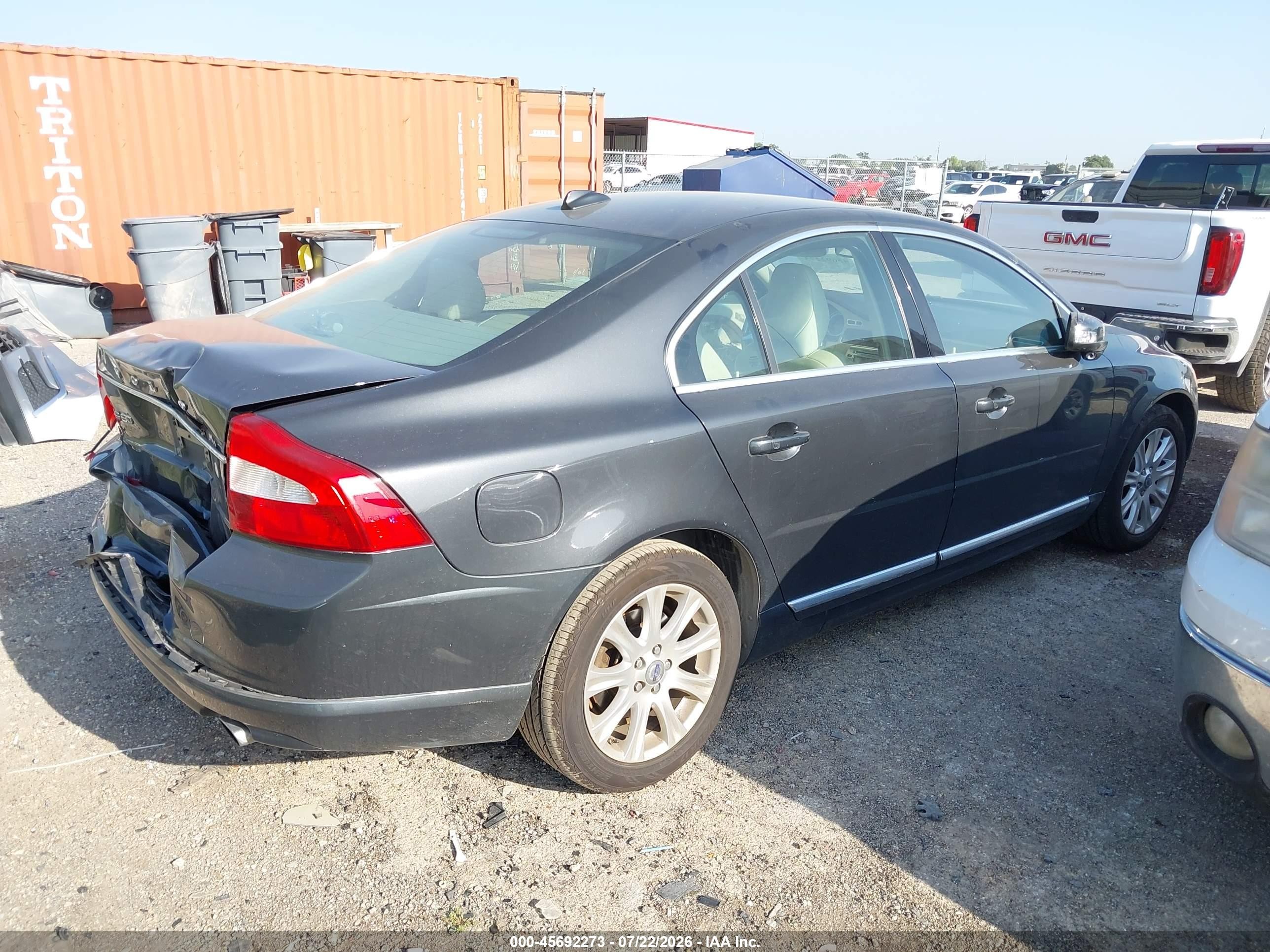 2011 Volvo S80 3.2 Gray vin: YV1952AS5B1147538