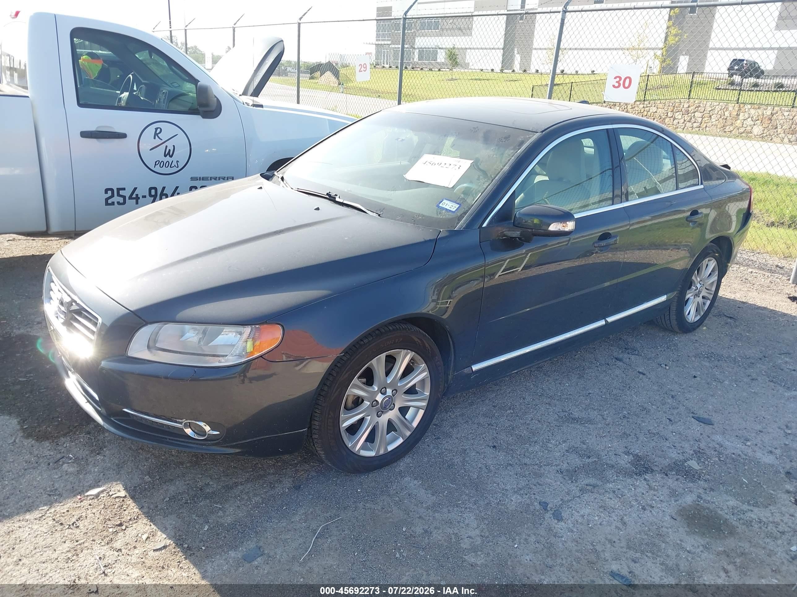 2011 Volvo S80 3.2 Gray vin: YV1952AS5B1147538