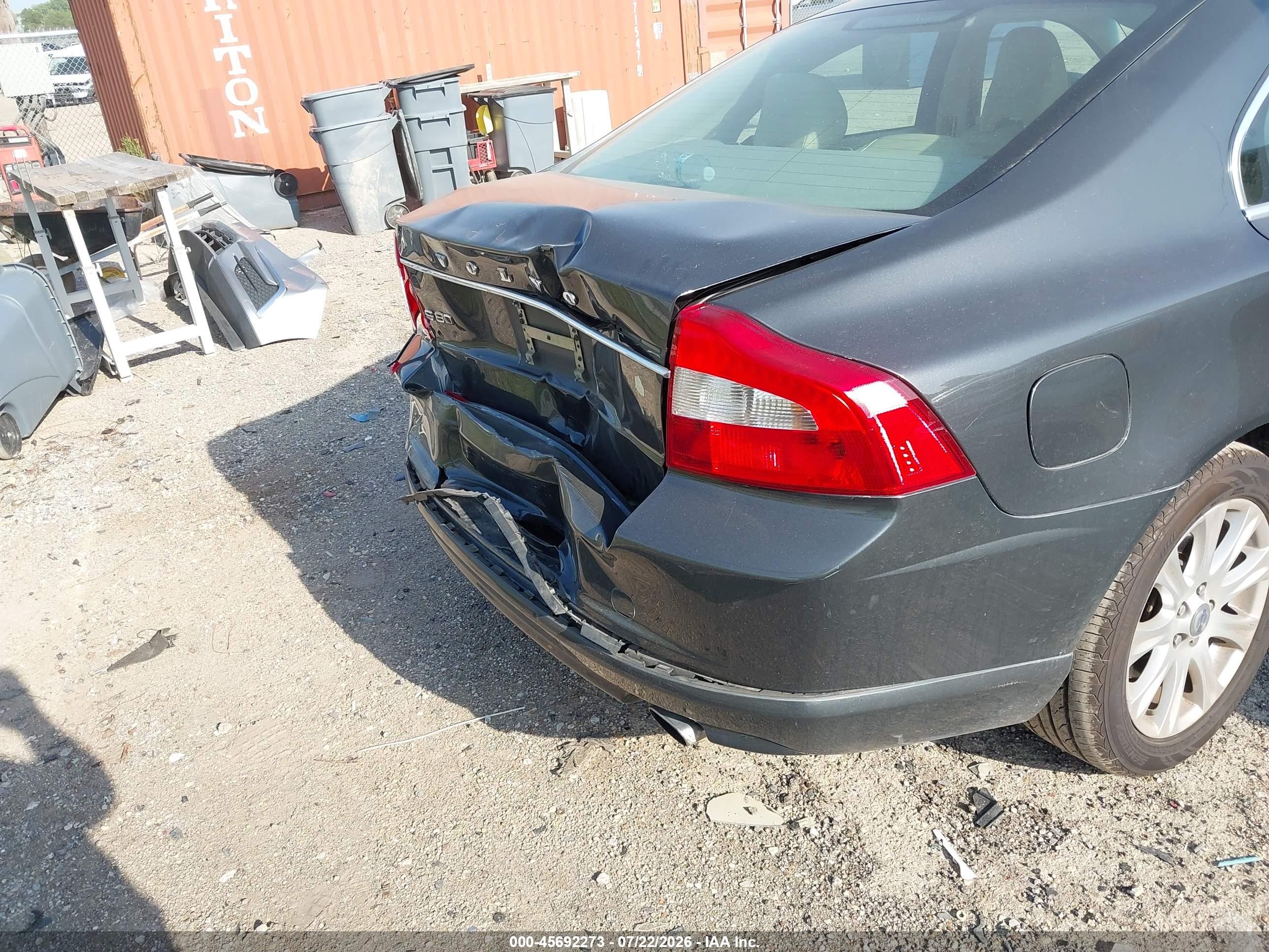 2011 Volvo S80 3.2 Gray vin: YV1952AS5B1147538