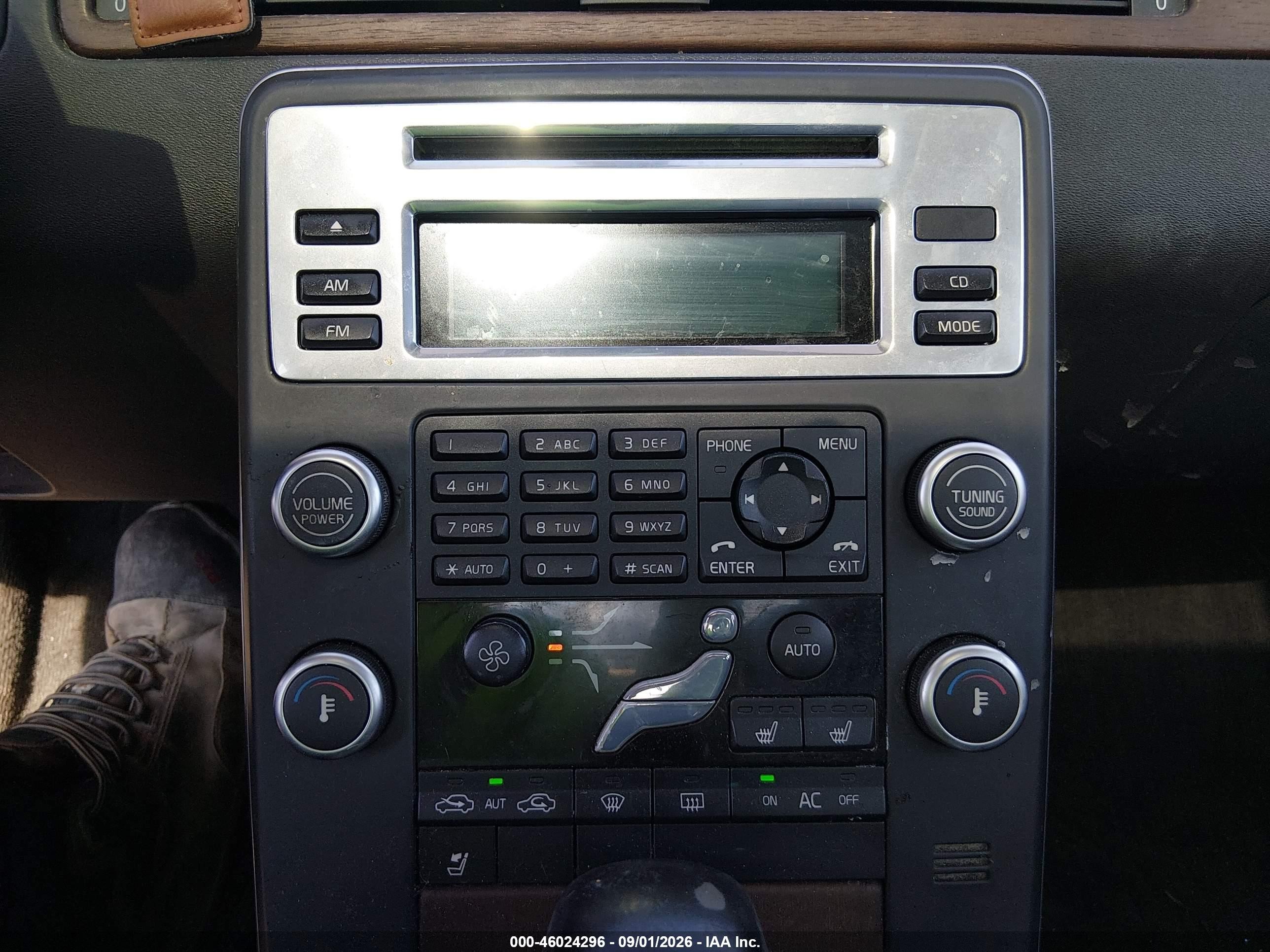 2011 Volvo S80 3.2 Зеленый vin: YV1952AS6B1135253