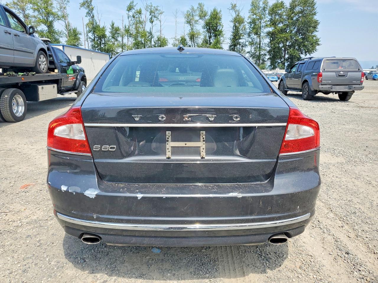 2014 Volvo S80 3.2 Black vin: YV1952AS6E1180911