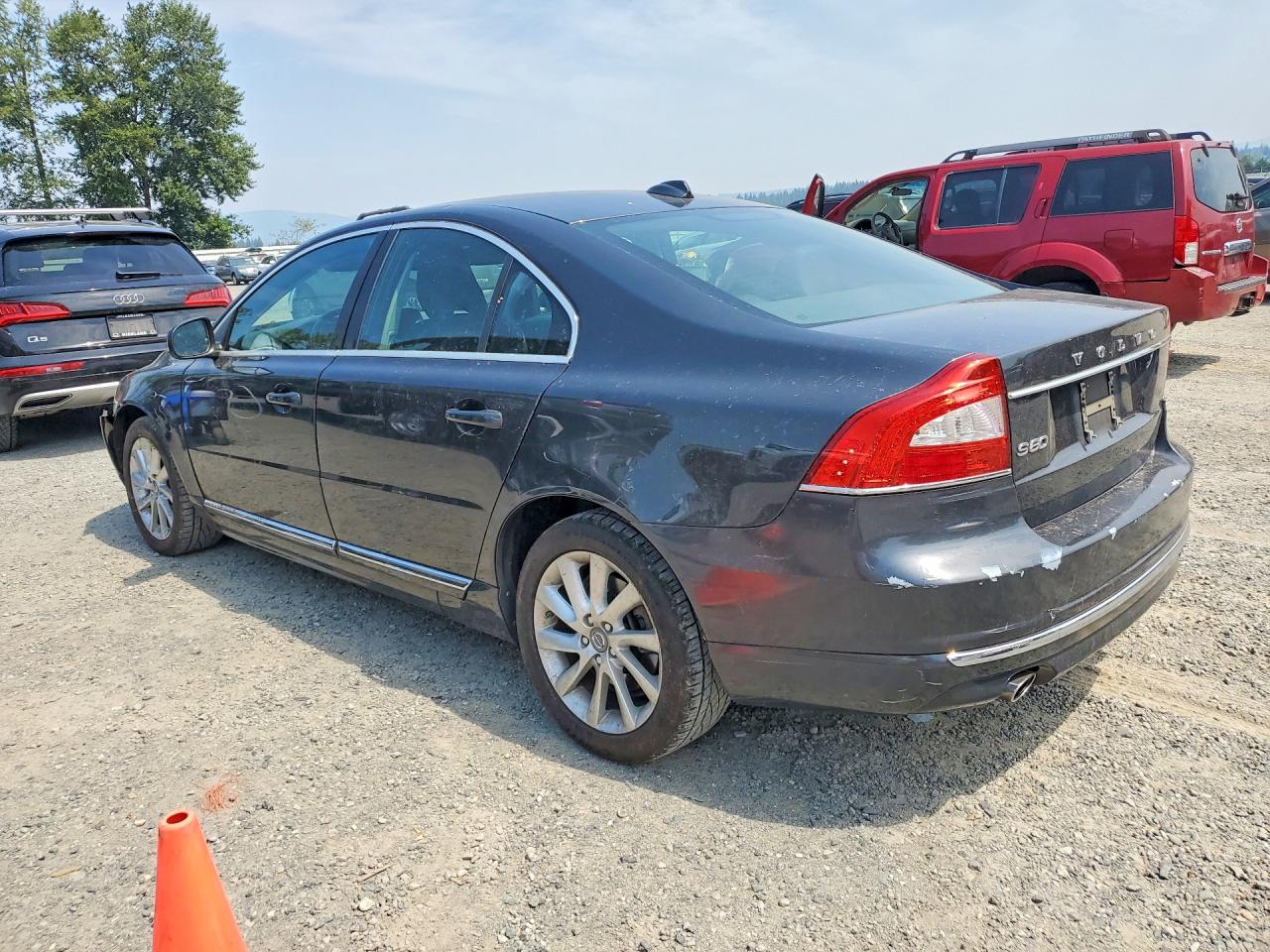 2014 Volvo S80 3.2 Black vin: YV1952AS6E1180911