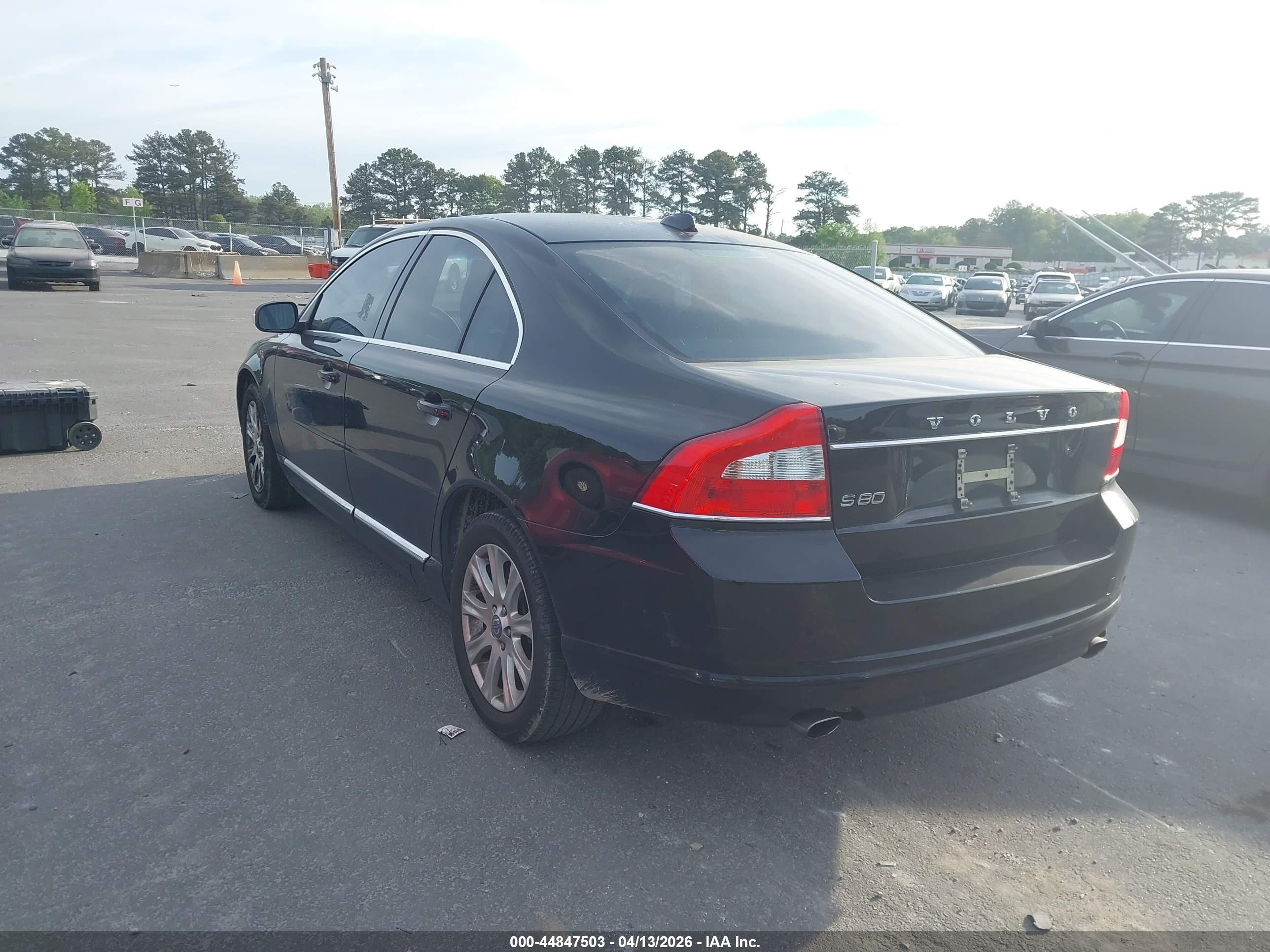 2011 Volvo S80 3.2 Черный vin: YV1952AS7B1135035