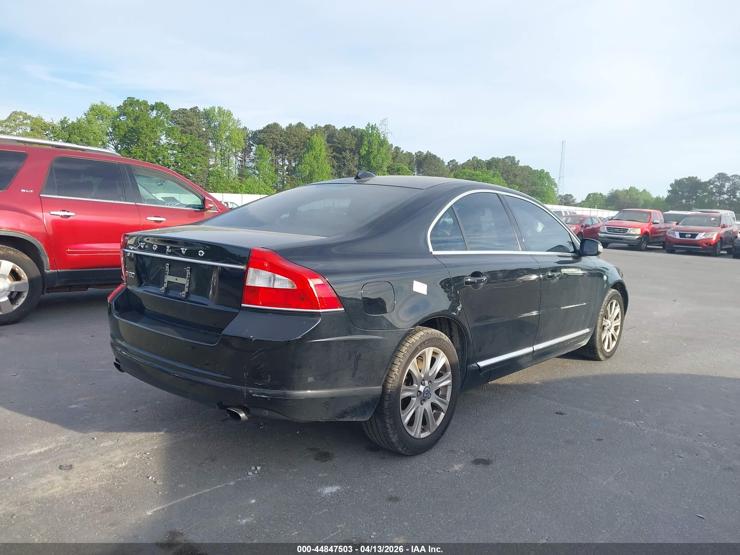 2011 Volvo S80 3.2 Черный vin: YV1952AS7B1135035