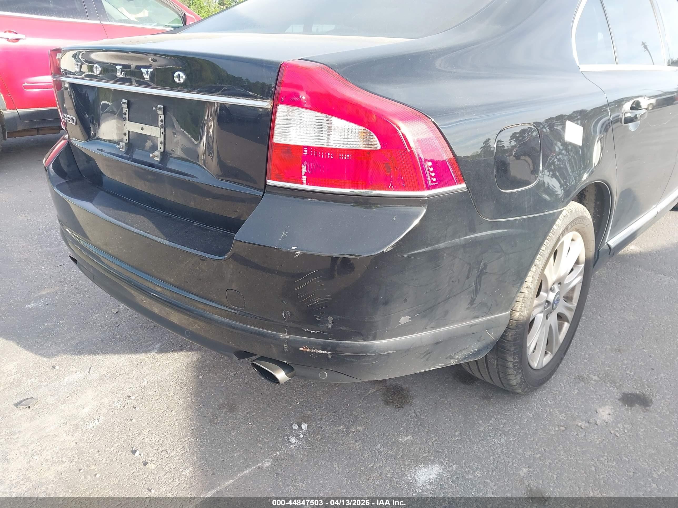 2011 Volvo S80 3.2 Черный vin: YV1952AS7B1135035