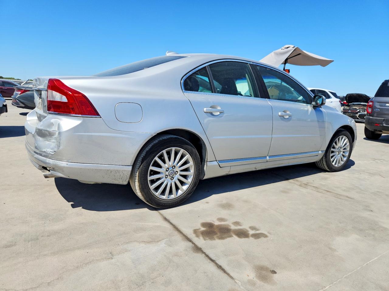 2010 Volvo S80 3.2 Silver vin: YV1960AS1A1129991