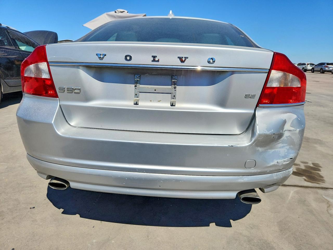 2010 Volvo S80 3.2 Silver vin: YV1960AS1A1129991