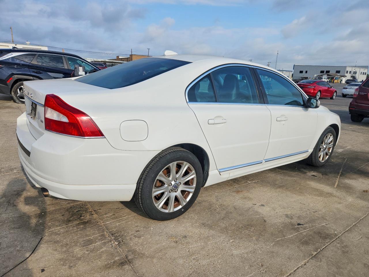 2010 Volvo S80 3.2 White vin: YV1960AS2A1130275