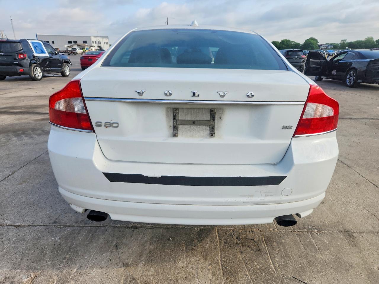 2010 Volvo S80 3.2 White vin: YV1960AS2A1130275