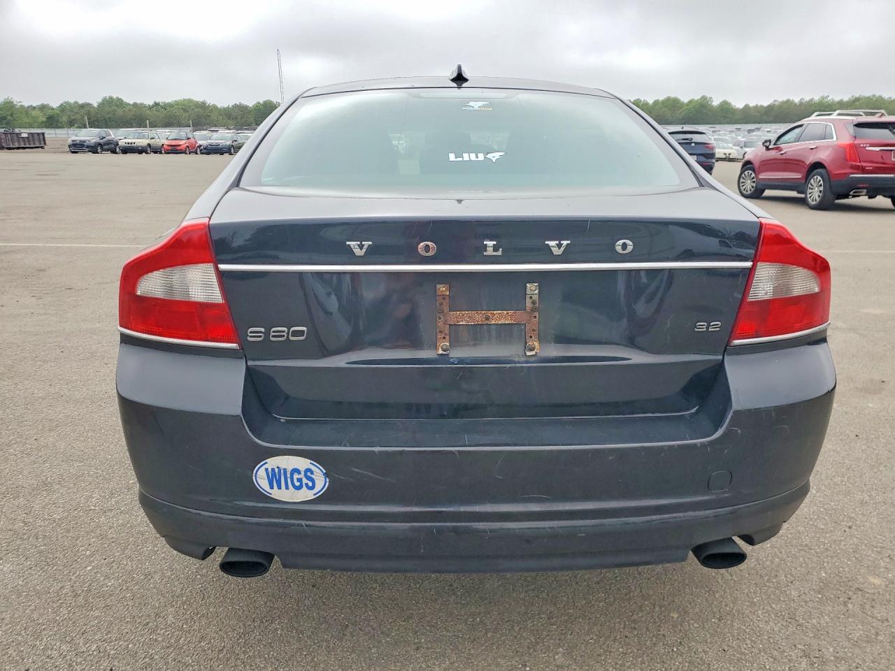 2010 Volvo S80 3.2 Black vin: YV1960AS3A1121164
