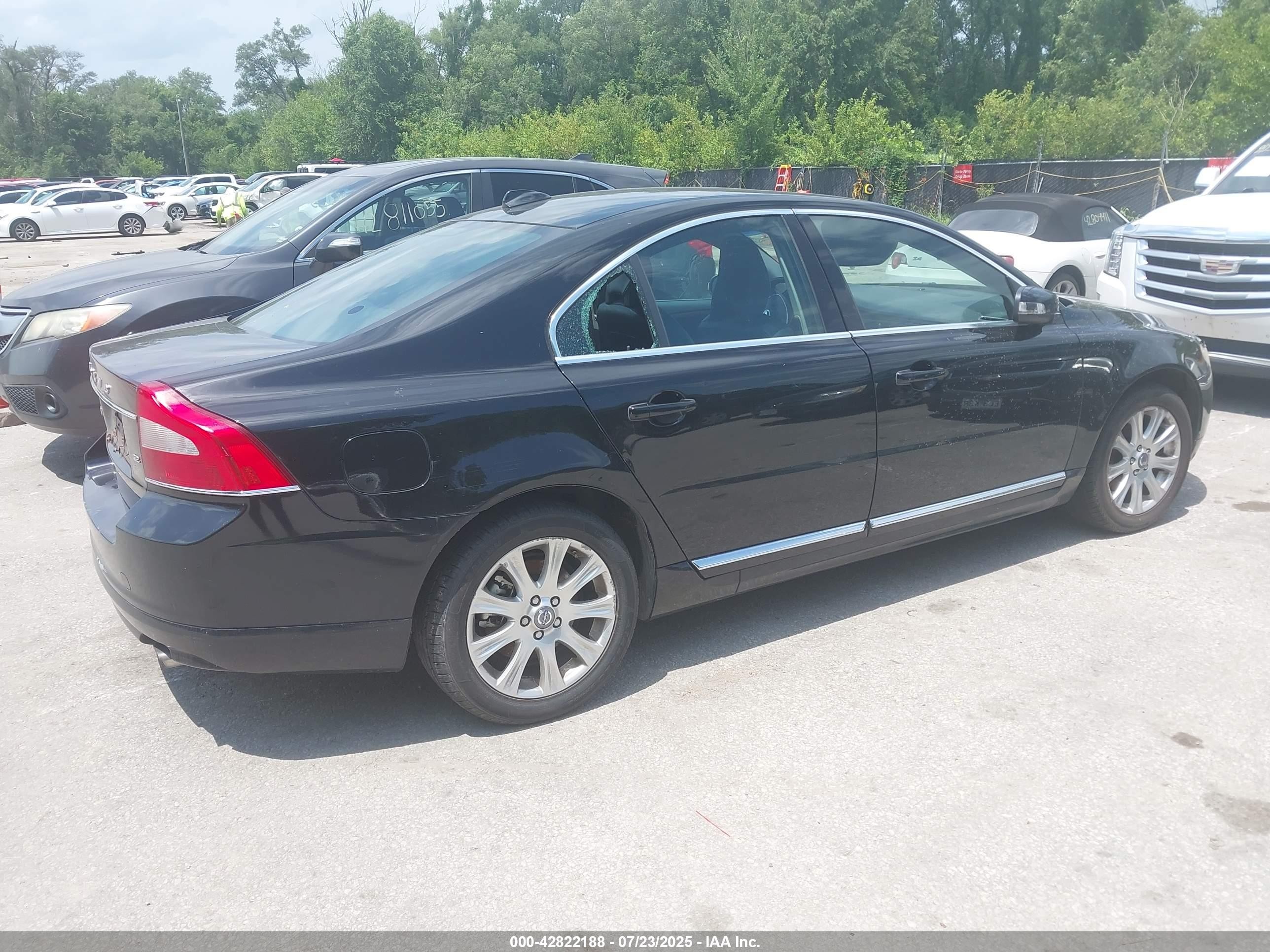 2010 Volvo S80 3.2 Black vin: YV1960AS3A1129460