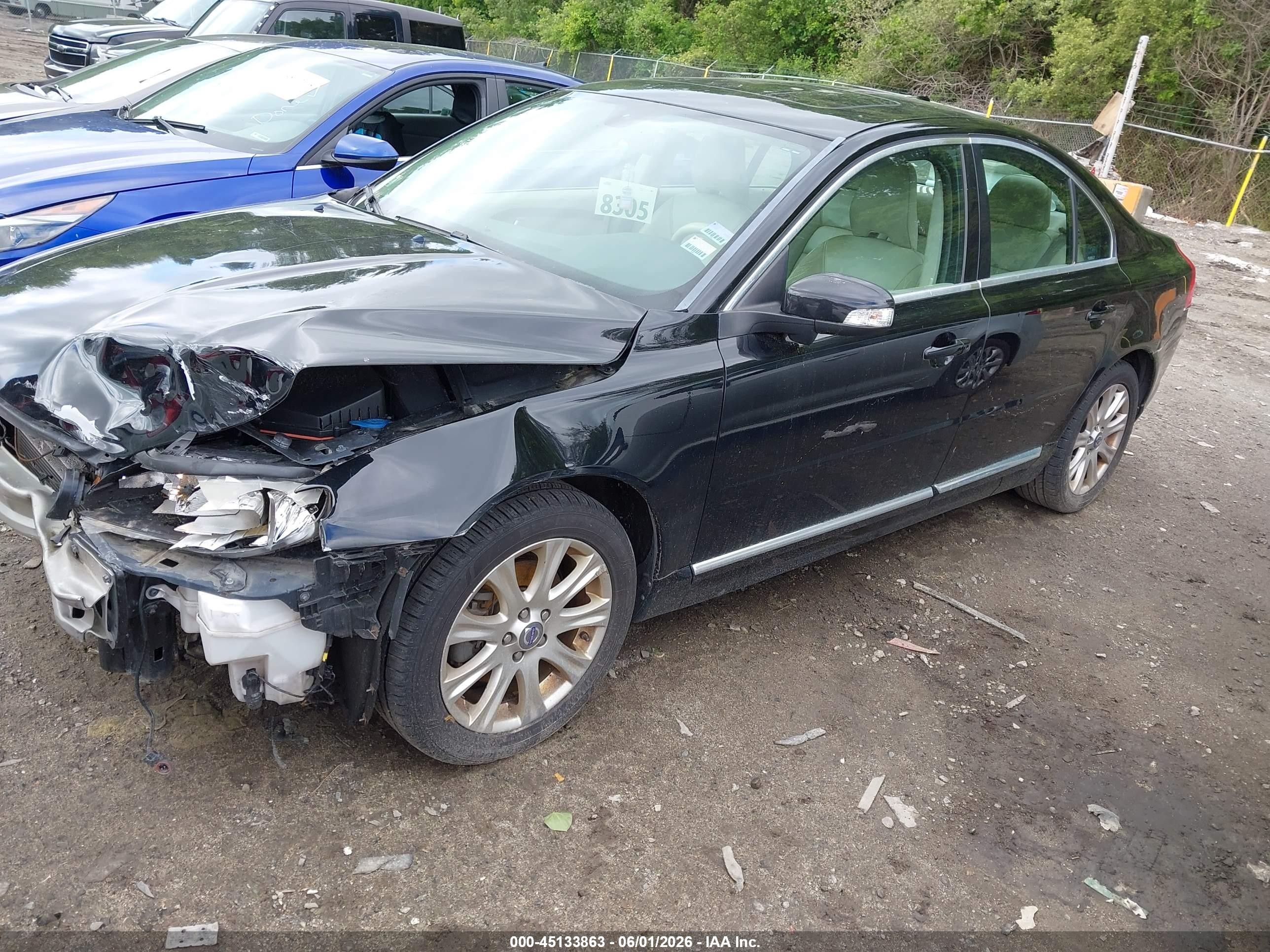 2010 Volvo S80 3.2 Black vin: YV1960AS4A1130973