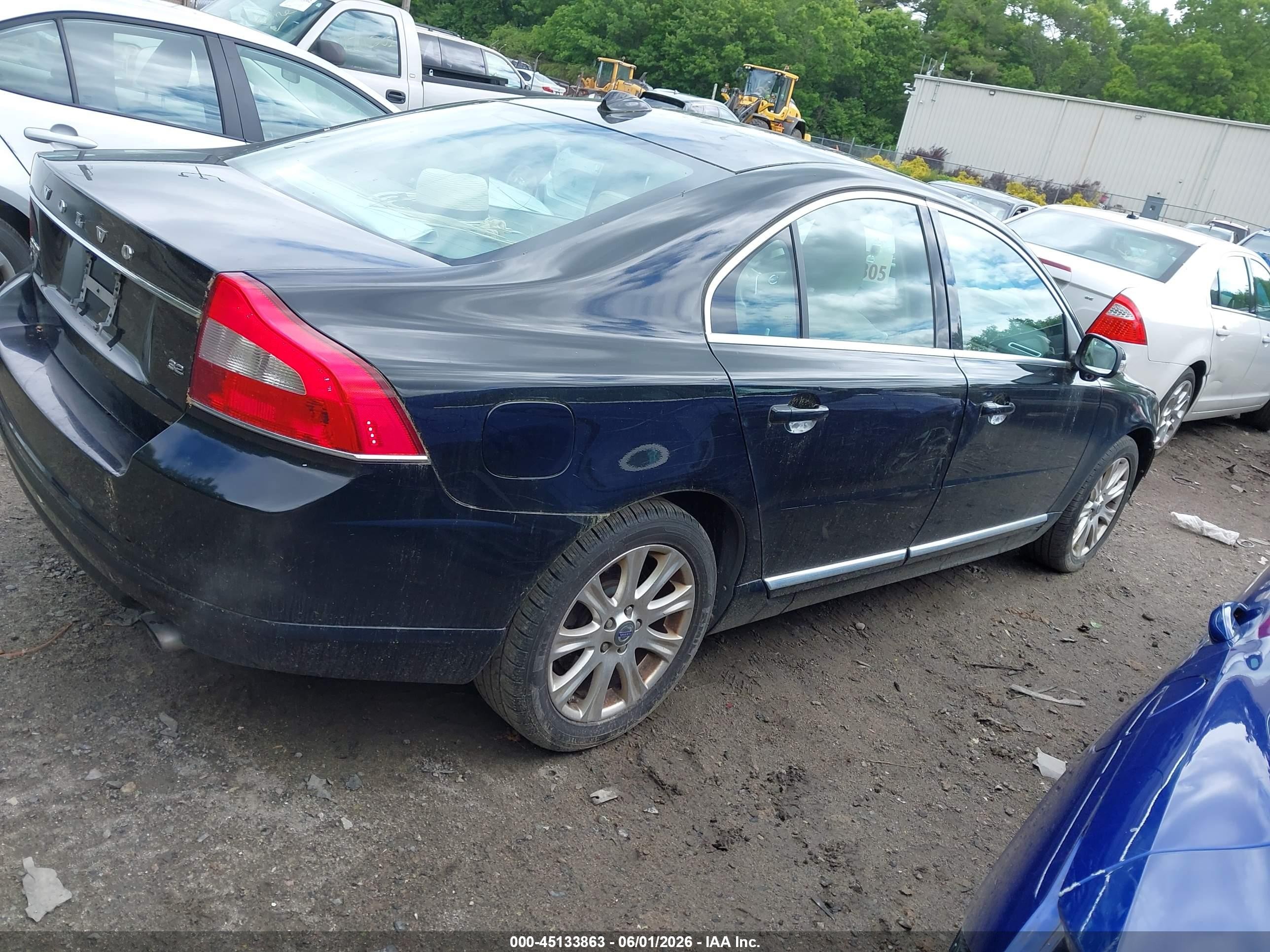 2010 Volvo S80 3.2 Black vin: YV1960AS4A1130973