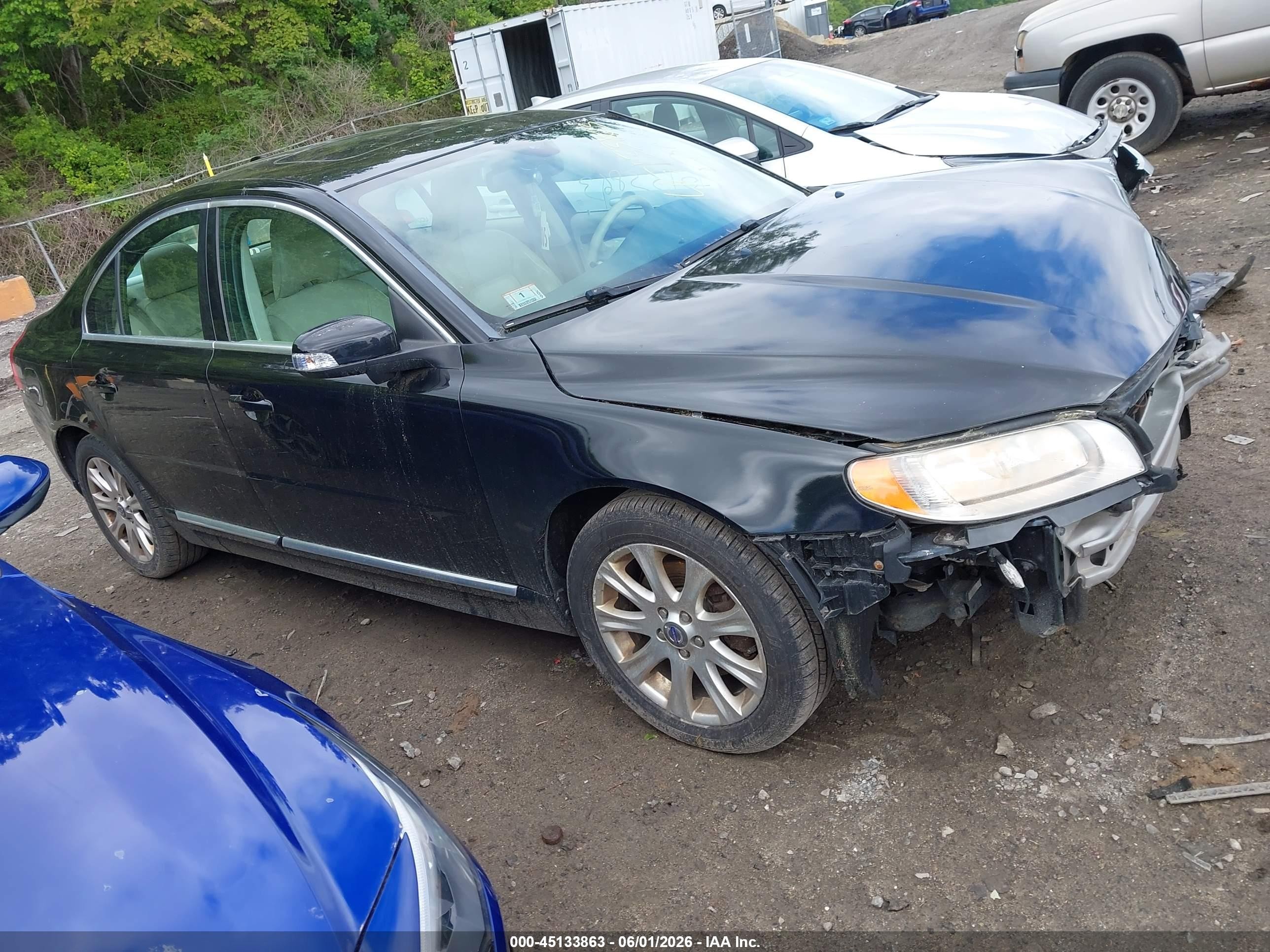 2010 Volvo S80 3.2 Black vin: YV1960AS4A1130973