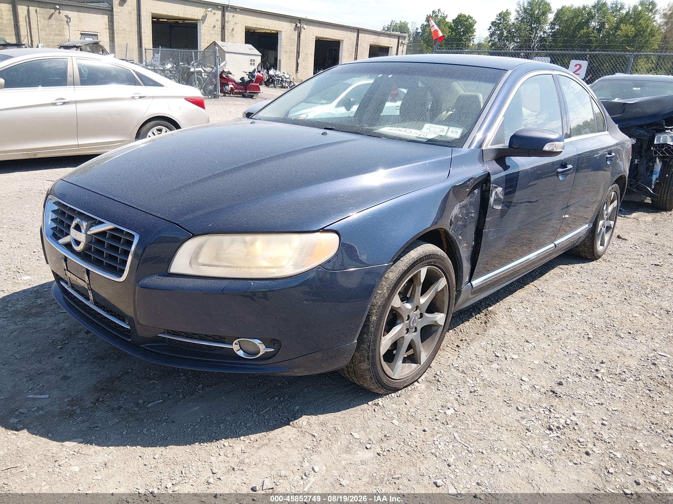 2010 Volvo S80 3.2 Blue vin: YV1960AS7A1115089