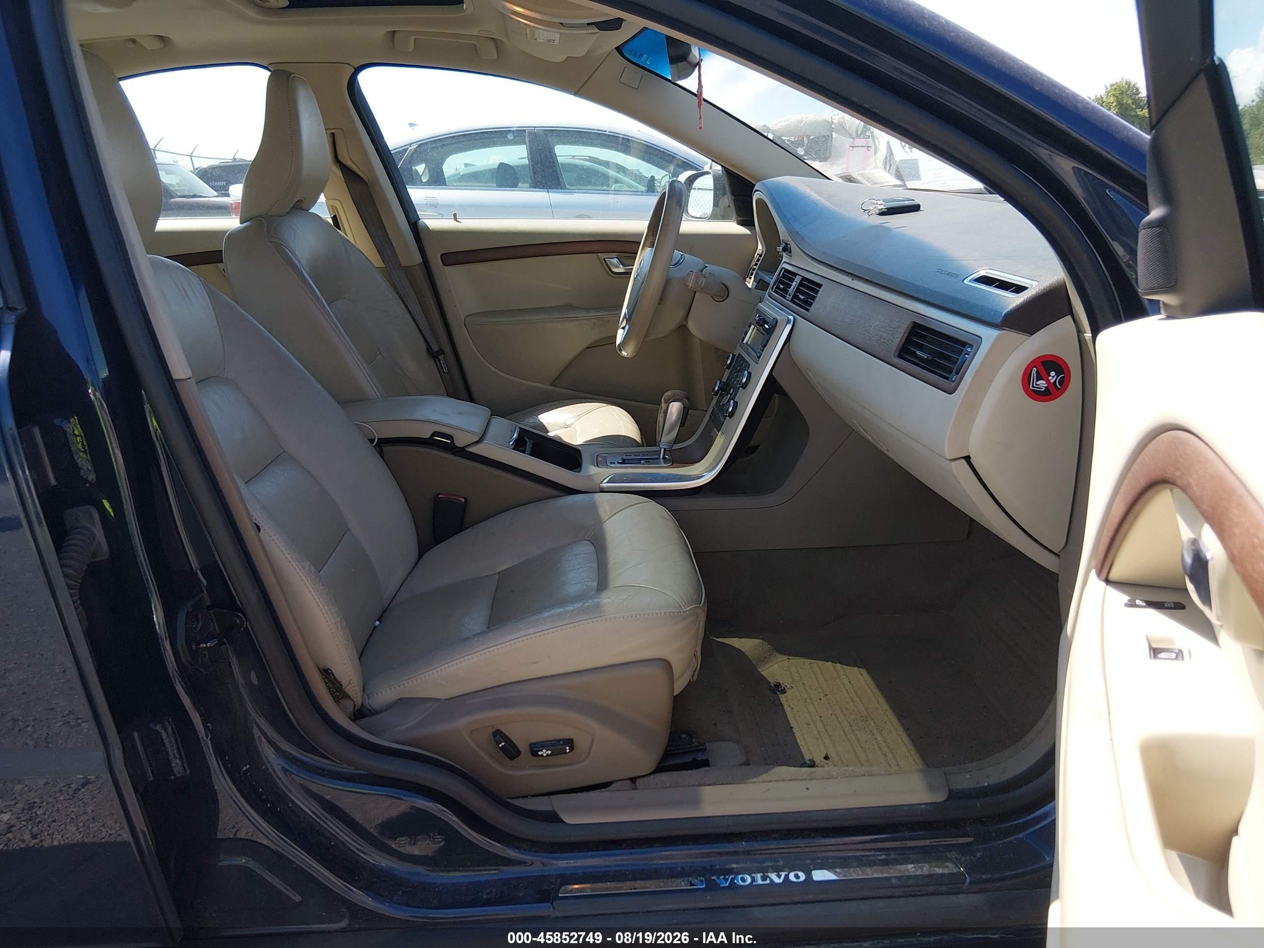 2010 Volvo S80 3.2 Blue vin: YV1960AS7A1115089