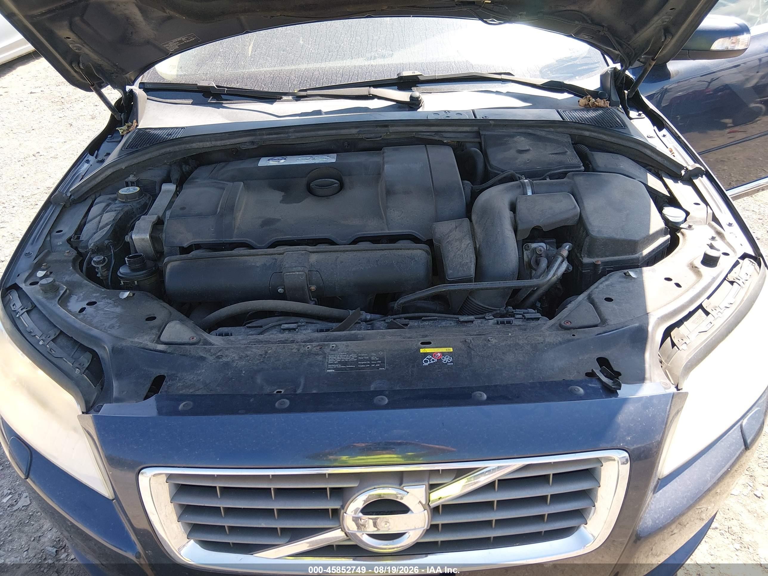 2010 Volvo S80 3.2 Blue vin: YV1960AS7A1115089