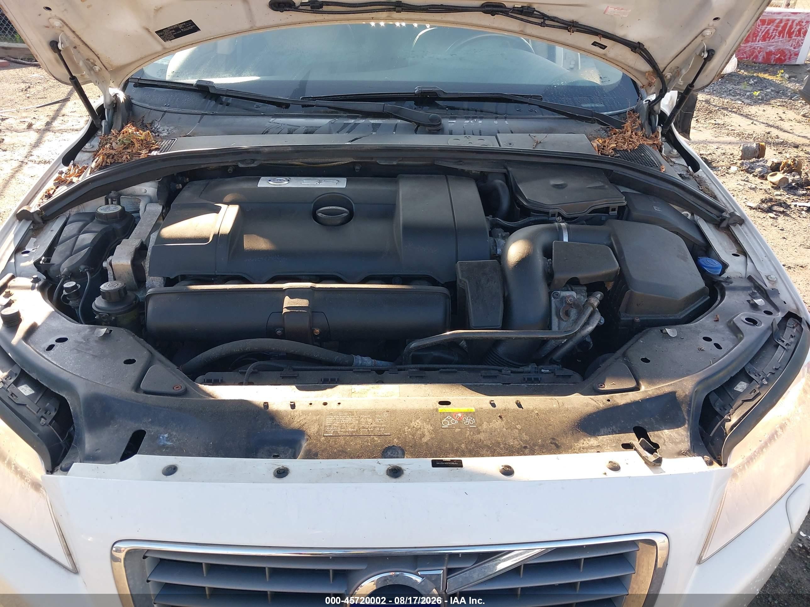 2010 Volvo S80 3.2 White vin: YV1960AS9A1127146