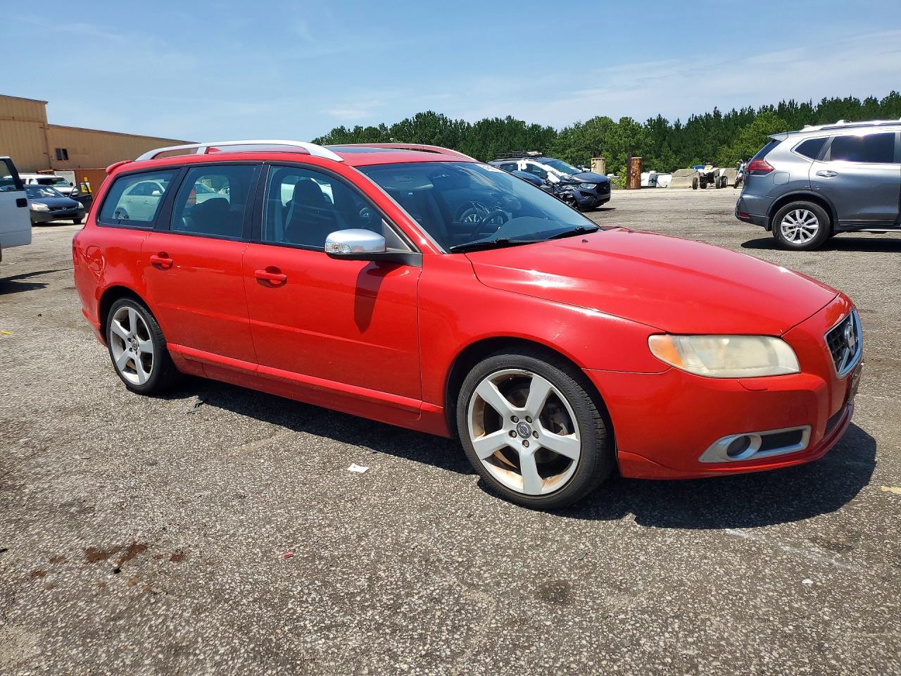2010 Volvo V70 3.2 Красный vin: YV1960BW8A1122229
