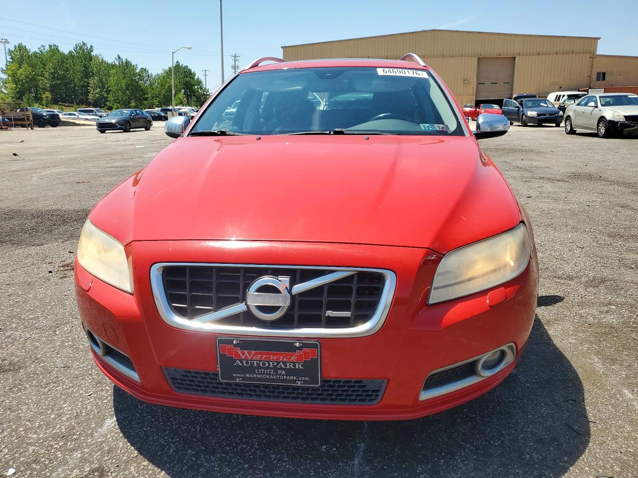 2010 Volvo V70 3.2 Красный vin: YV1960BW8A1122229