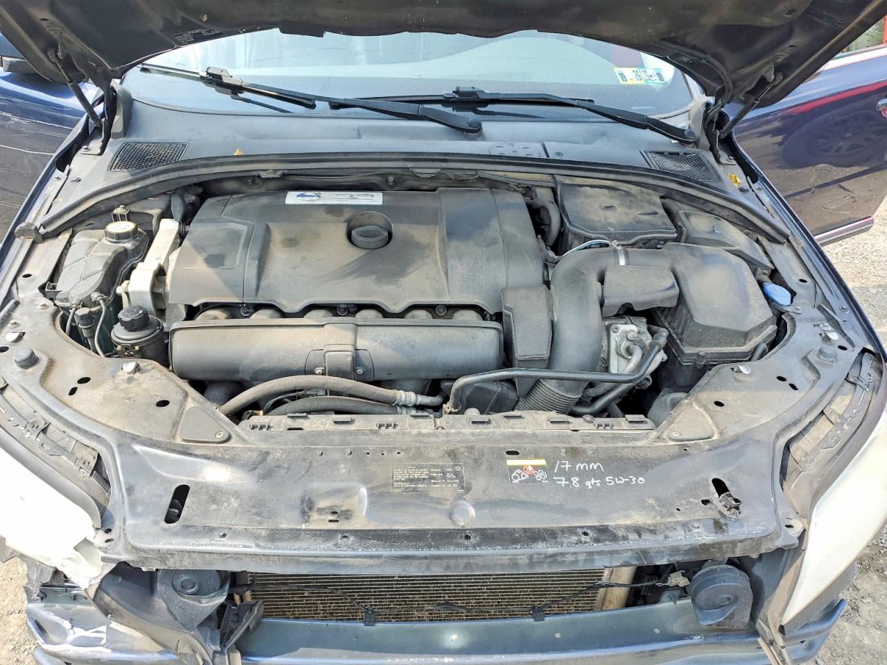 2010 Volvo S80 3.2 Blue vin: YV1982AS3A1117993