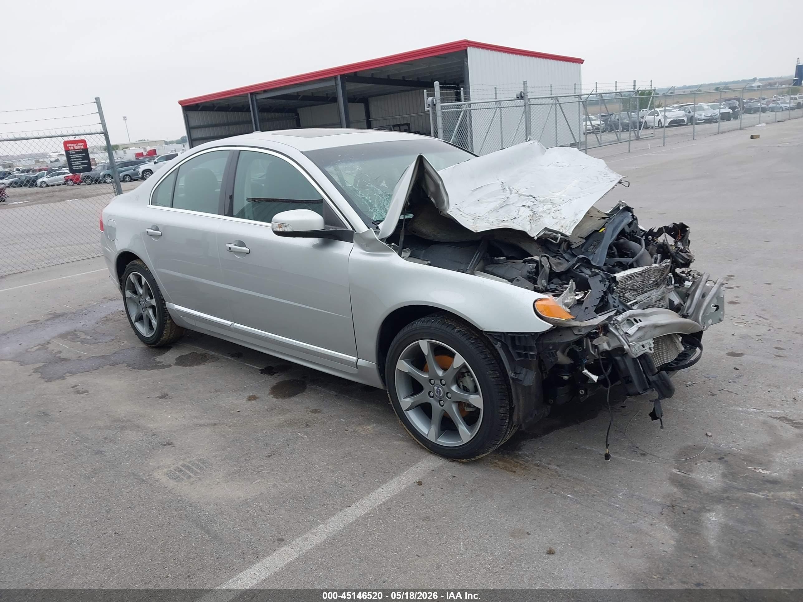 2010 Volvo S80 3.2 Silver vin: YV1982AS3A1131439