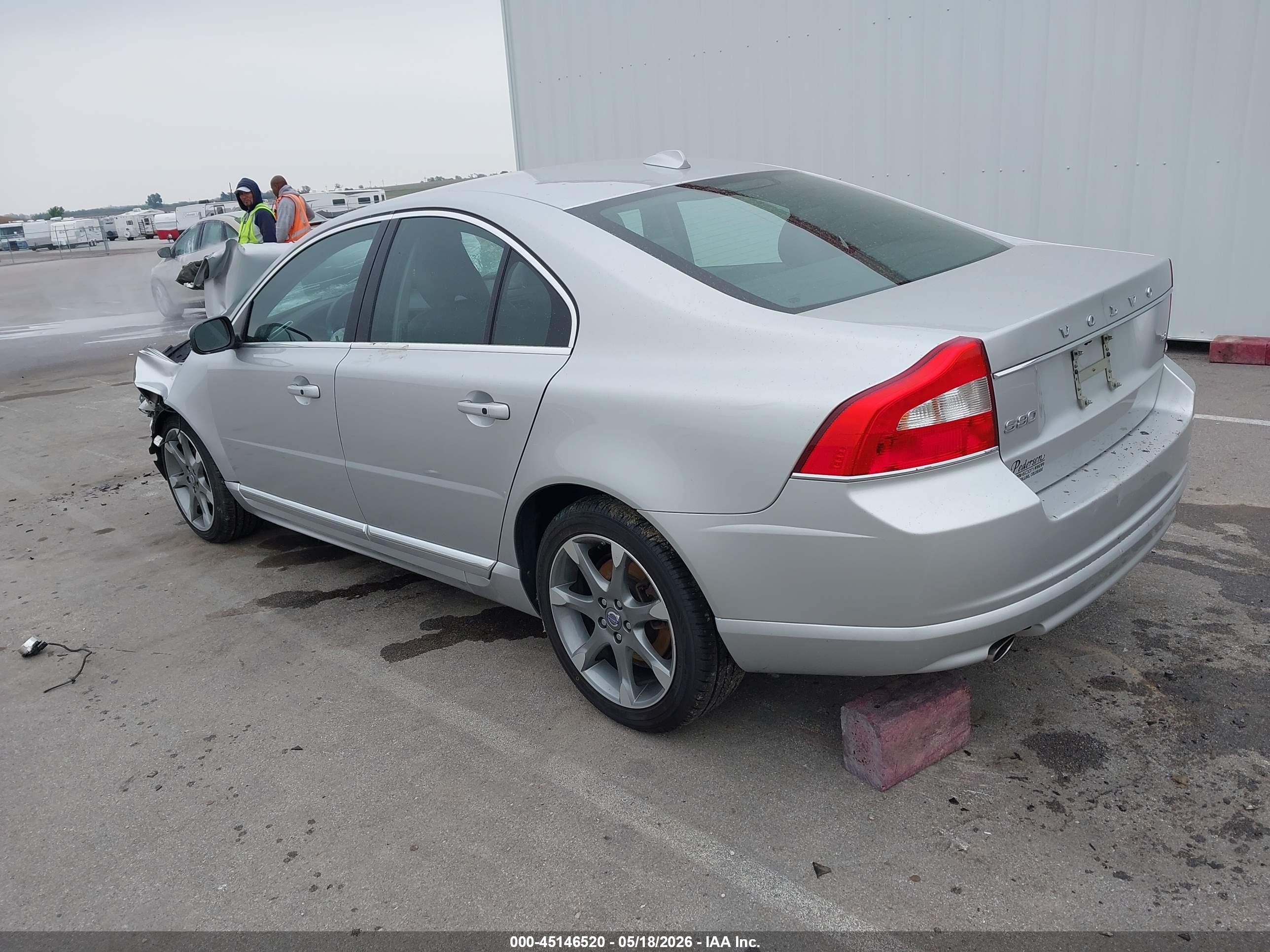 2010 Volvo S80 3.2 Silver vin: YV1982AS3A1131439