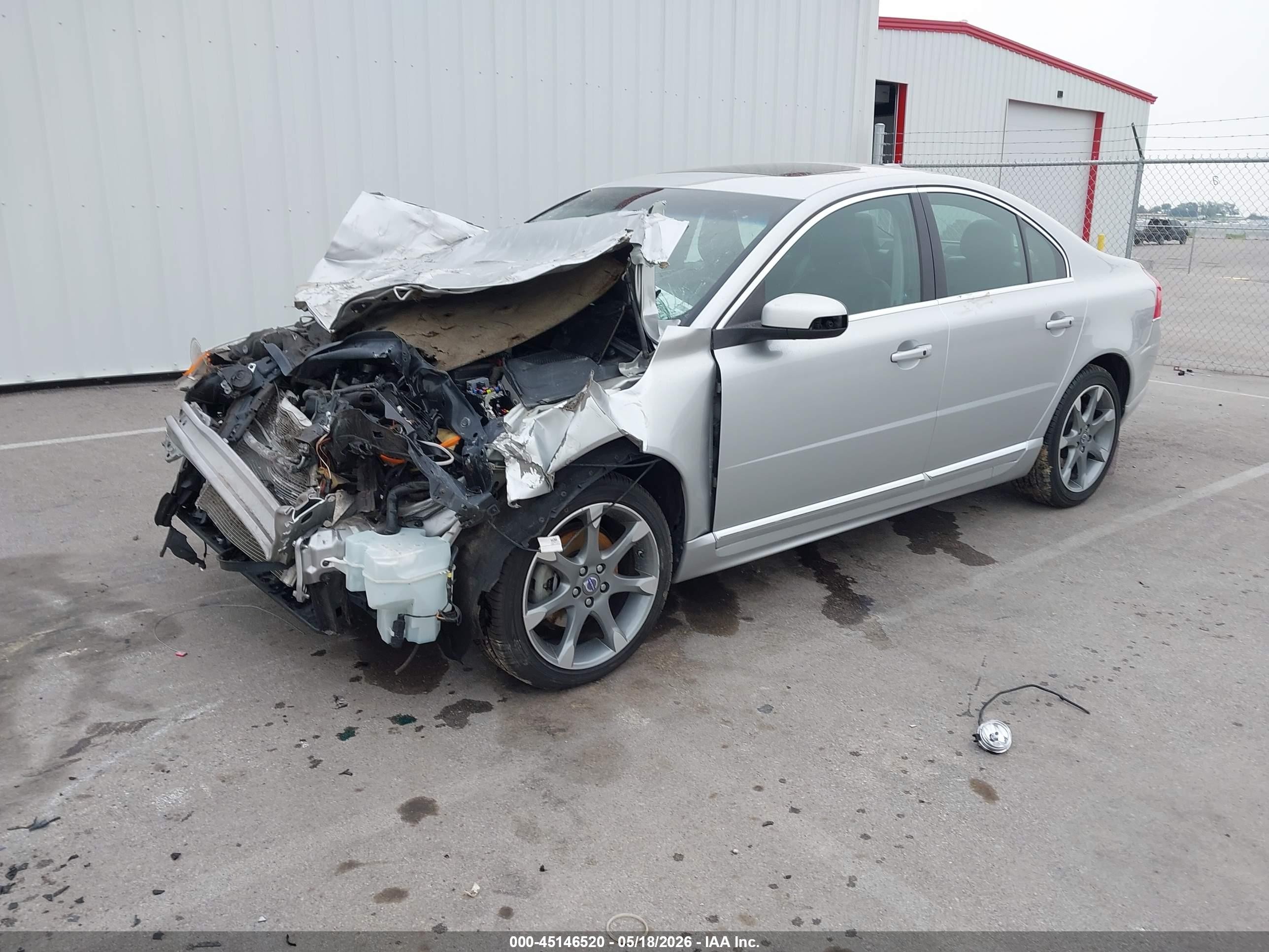 2010 Volvo S80 3.2 Silver vin: YV1982AS3A1131439
