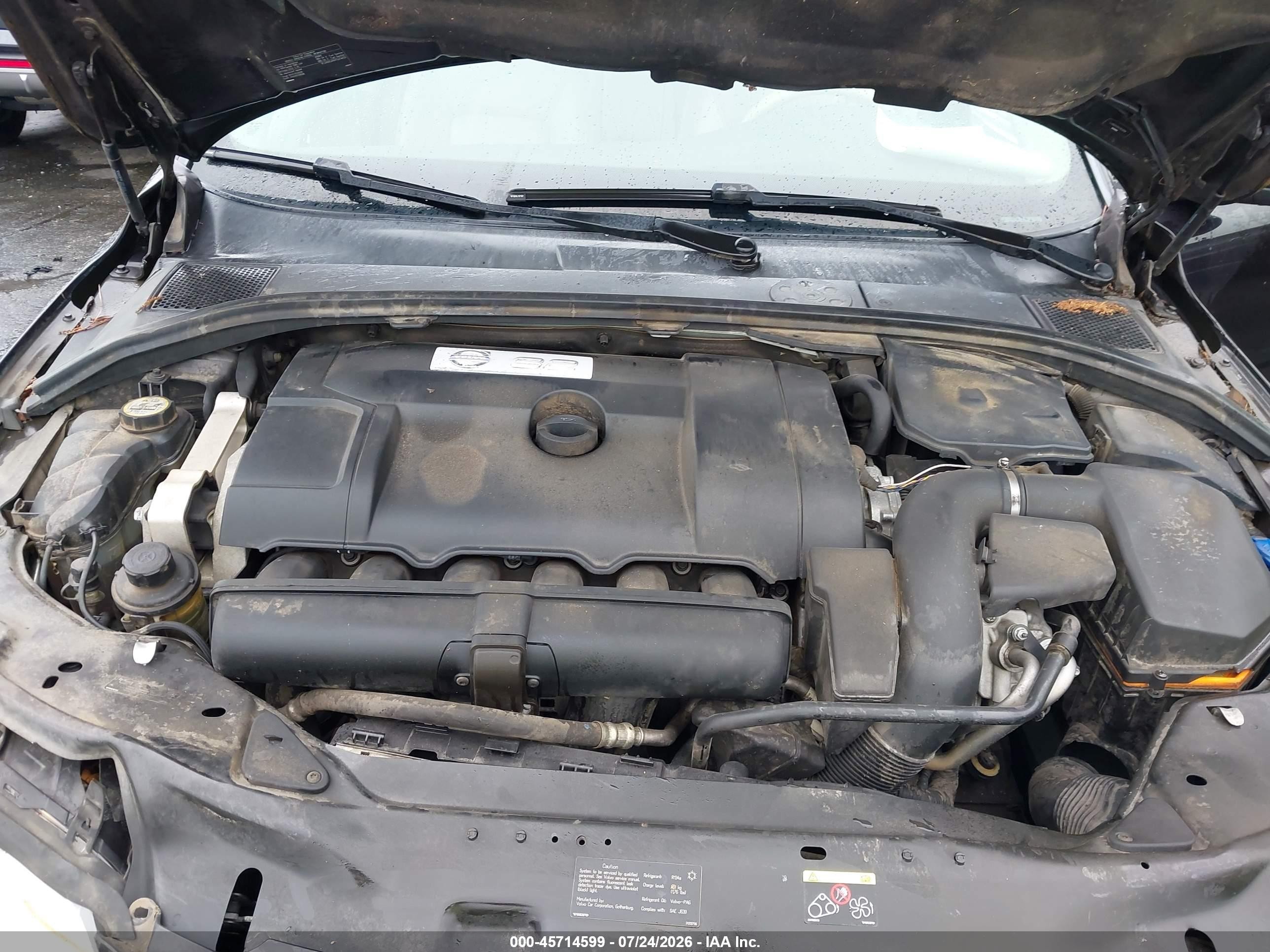 2010 Volvo S80 3.2 Black vin: YV1982AS6A1123058