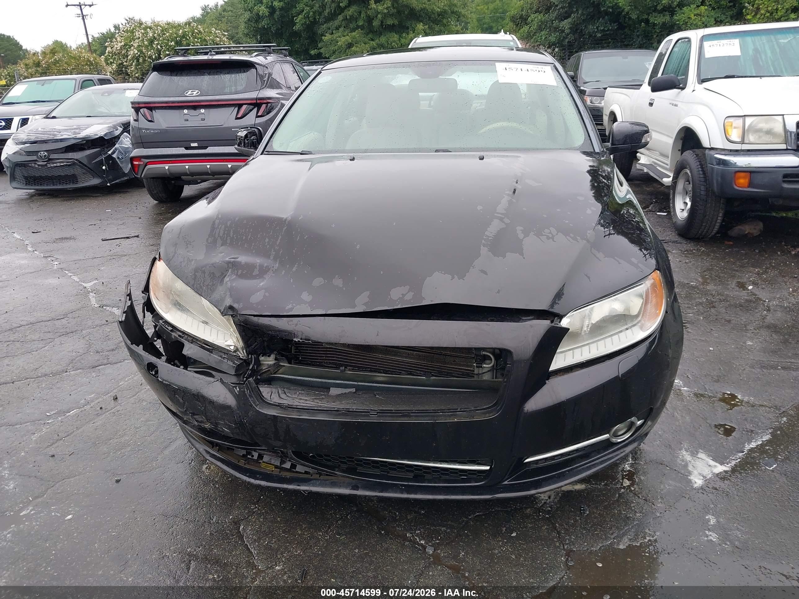 2010 Volvo S80 3.2 Black vin: YV1982AS6A1123058