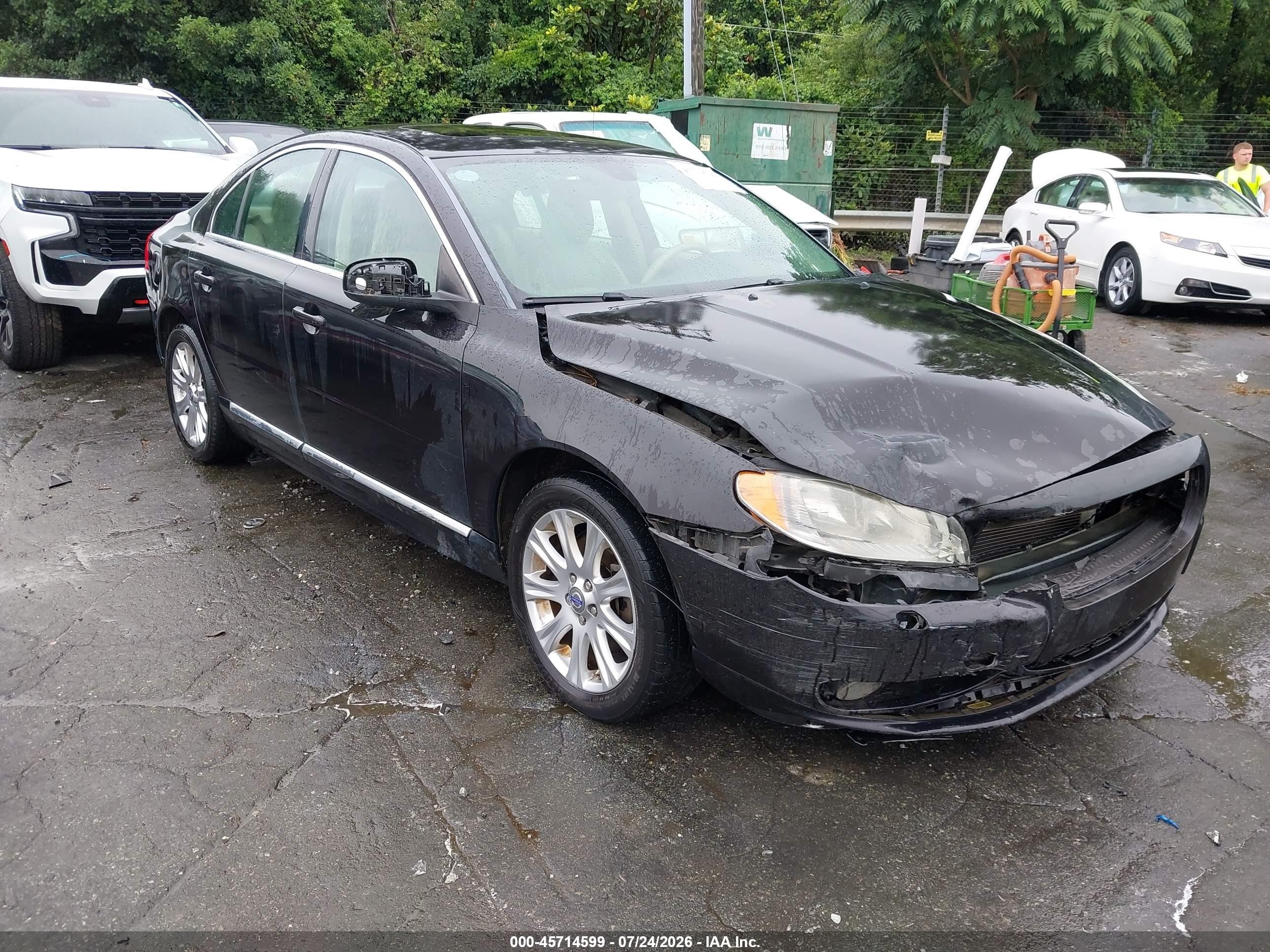 2010 Volvo S80 3.2 Black vin: YV1982AS6A1123058