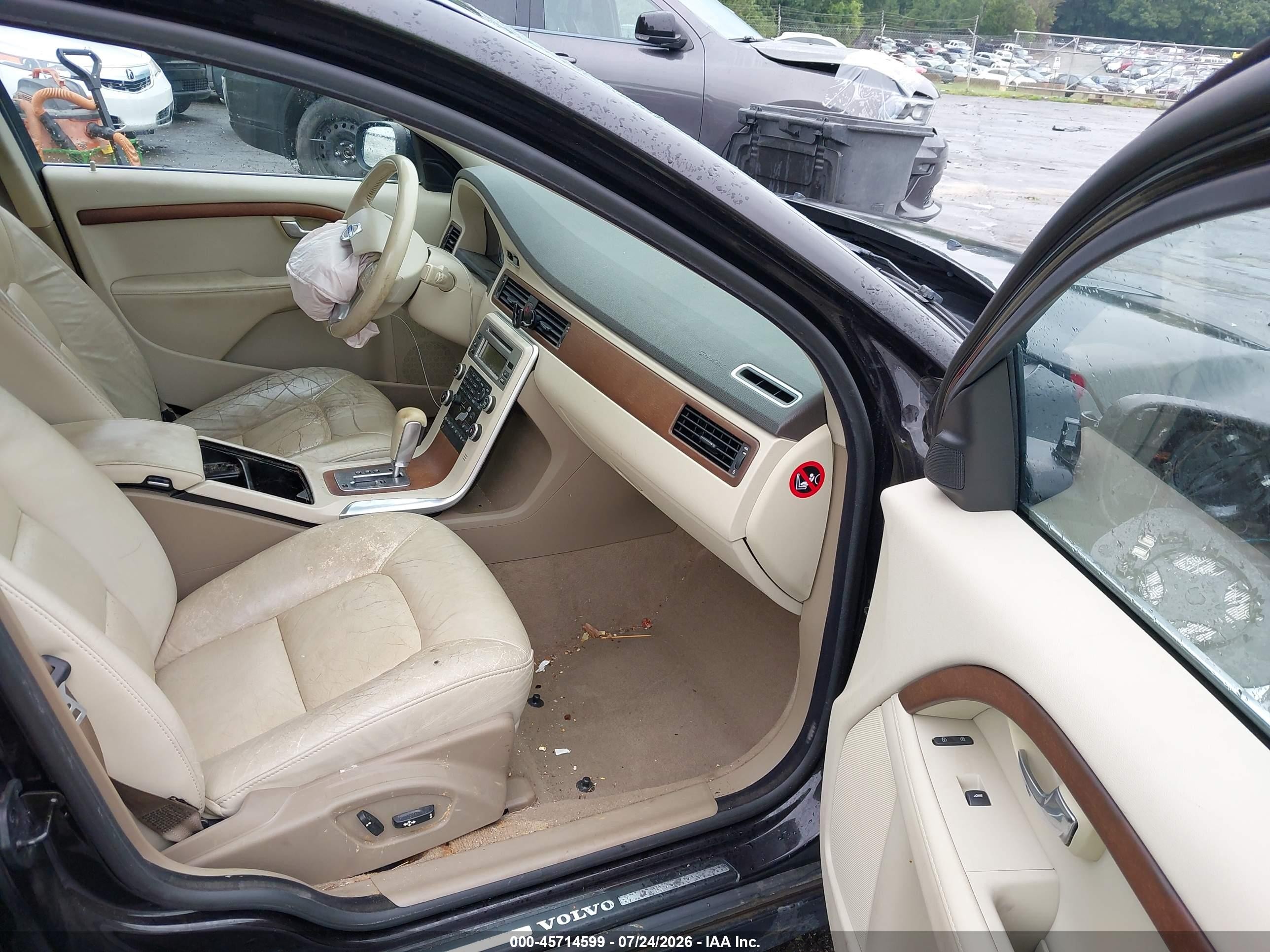 2010 Volvo S80 3.2 Black vin: YV1982AS6A1123058