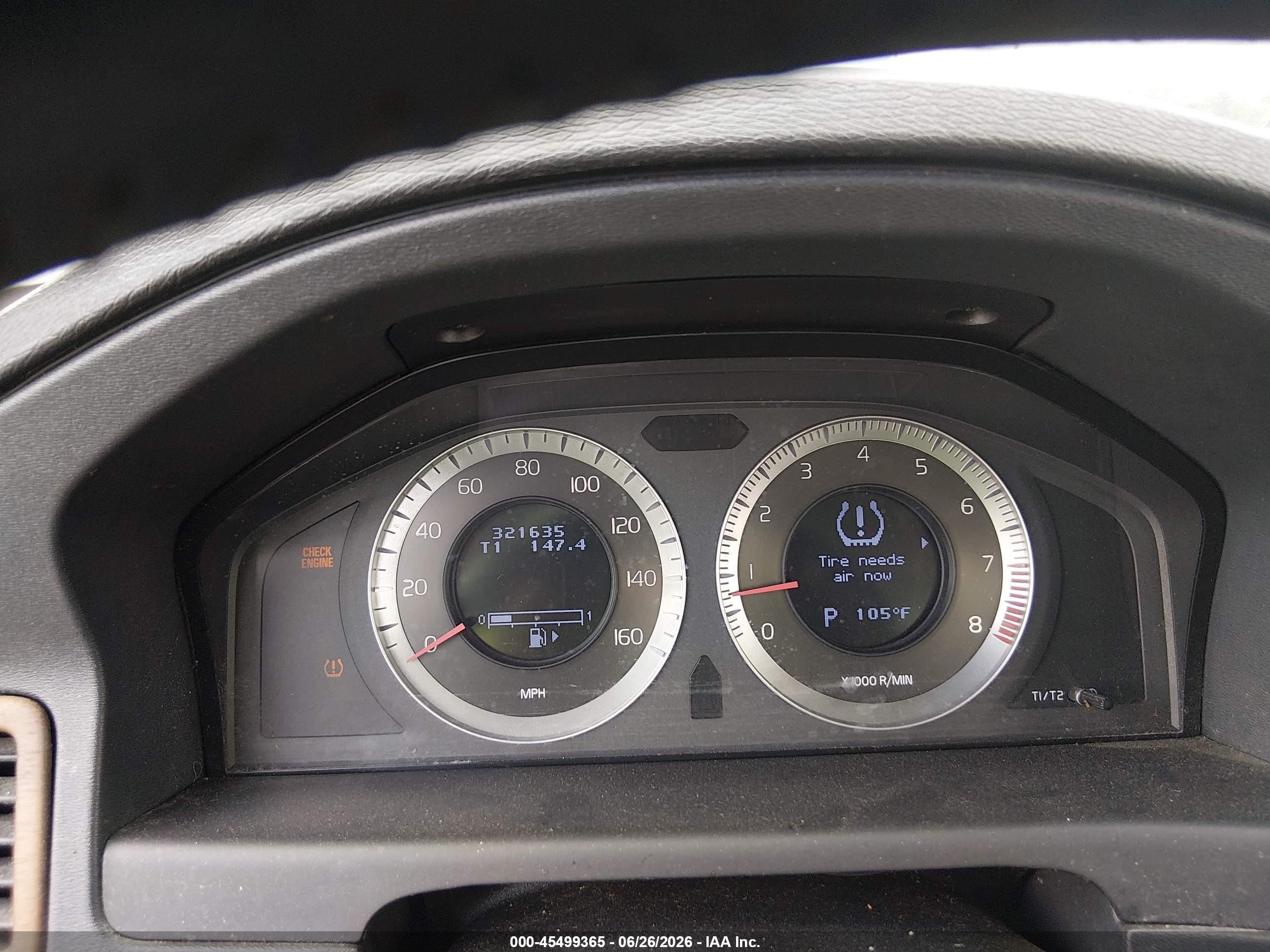 2010 Volvo S80 3.2 Gray vin: YV1982AS9A1125225